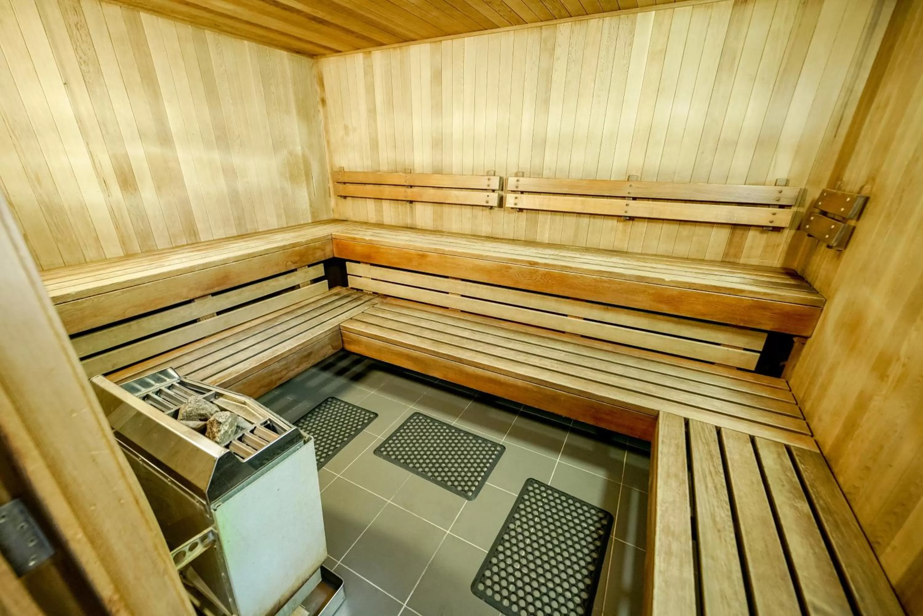 Sauna in Nomads Queenstown Hostel