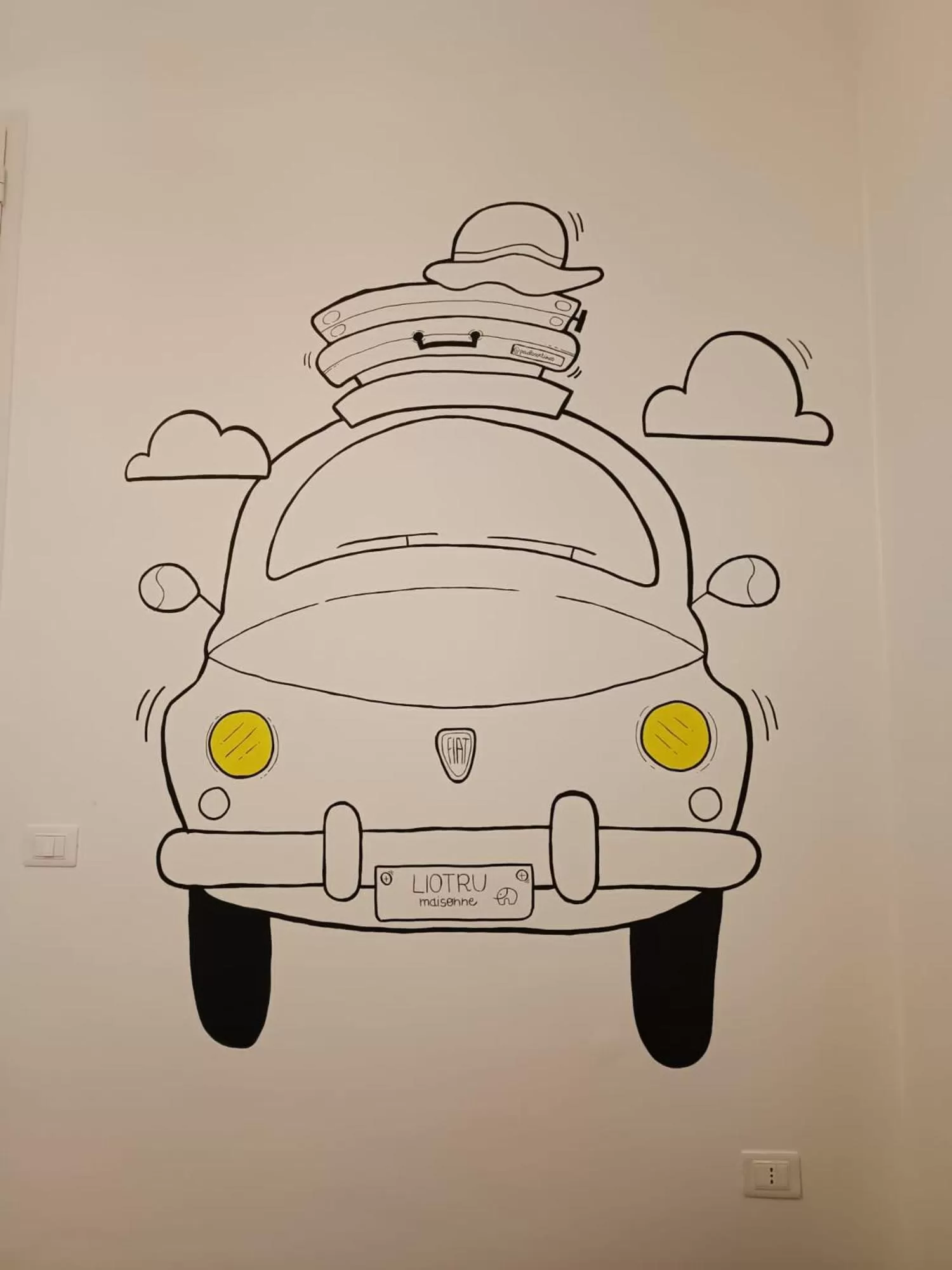 Bed, Floor Plan in Liotru Maisonne