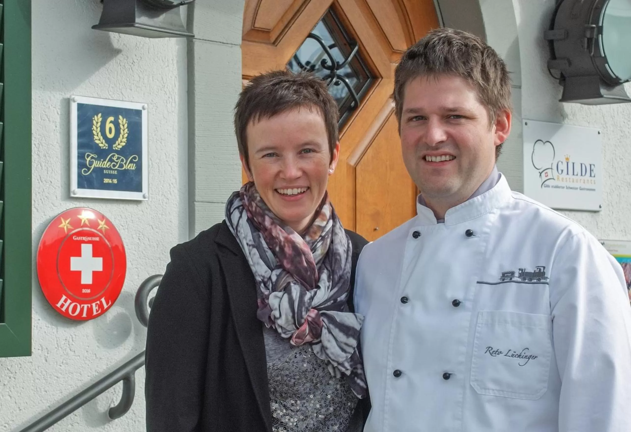 Family, Staff in Gasthof Eisenbahn