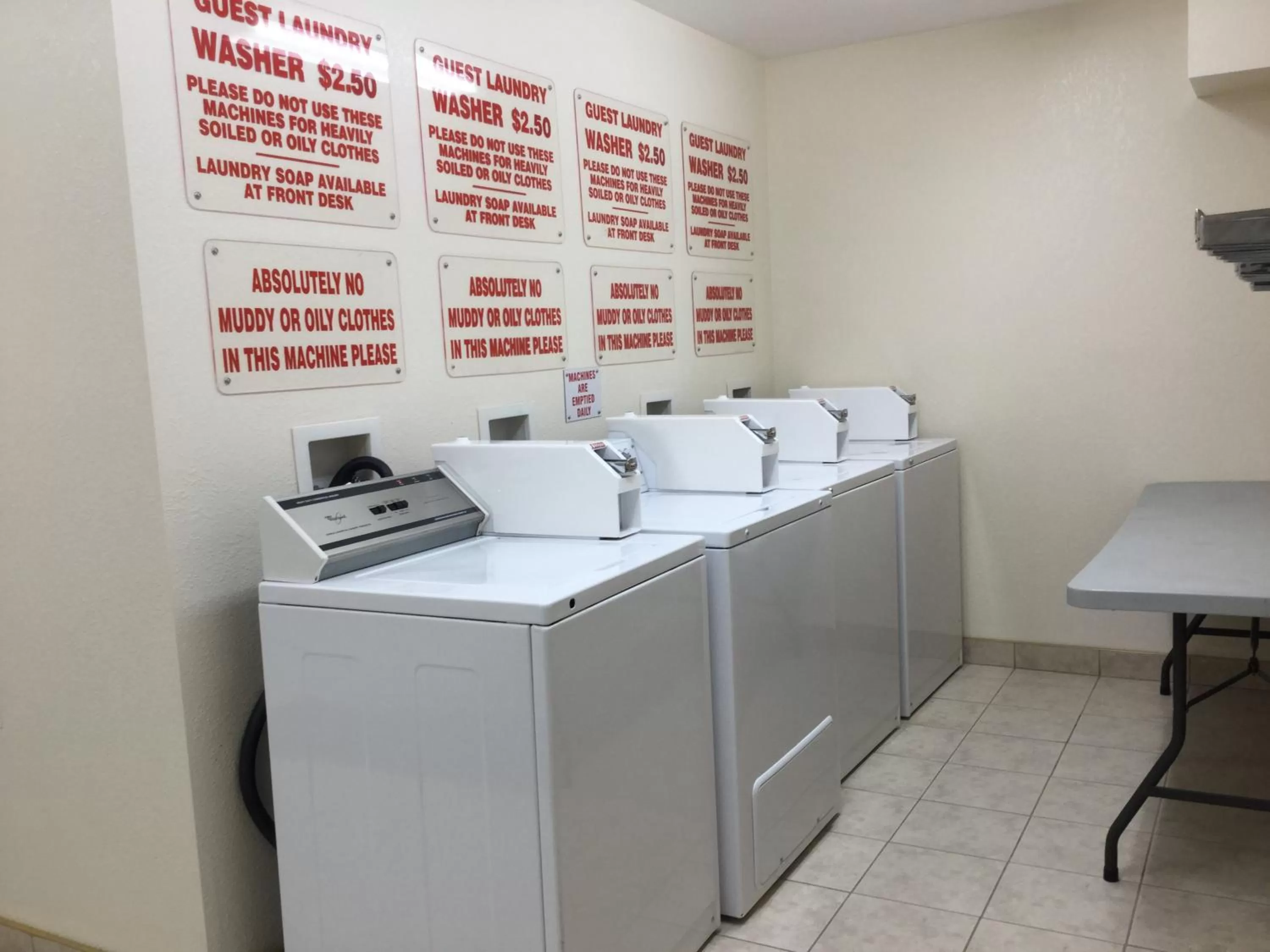 laundry, Bathroom in Western Budget Motel East Red Deer