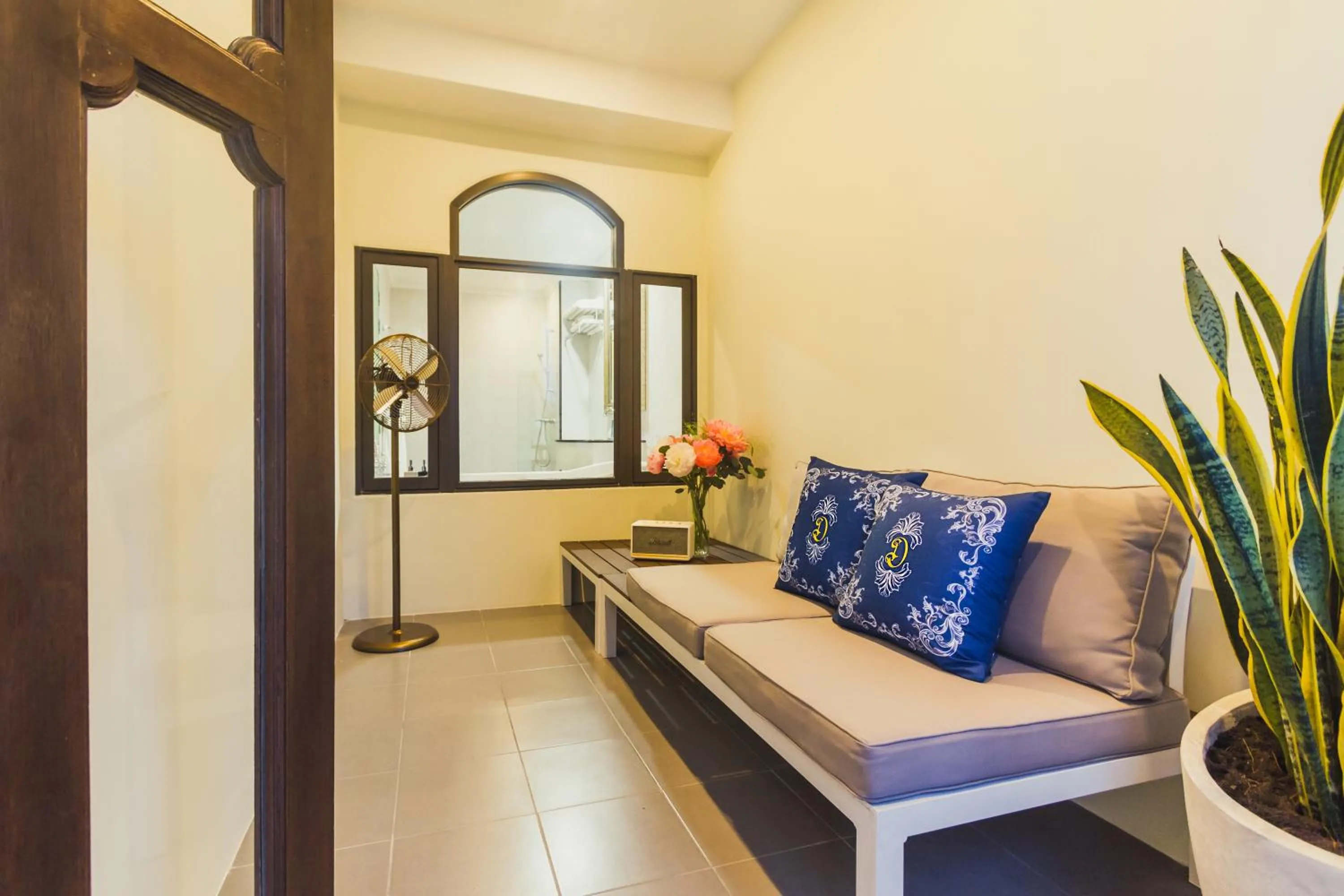 Seating area in Daraya Boutique Hotel