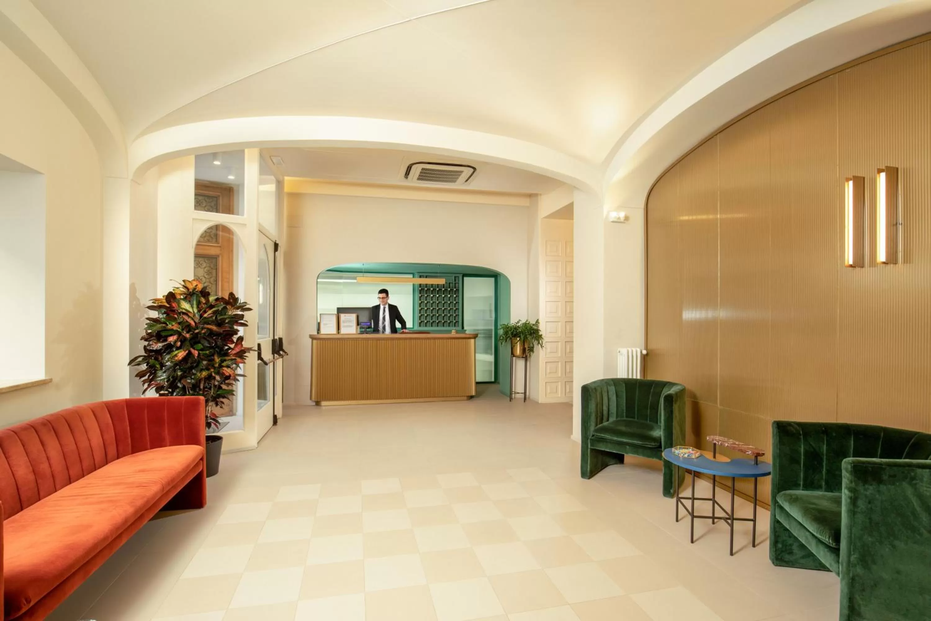 Lobby or reception in Hotel Colosseum