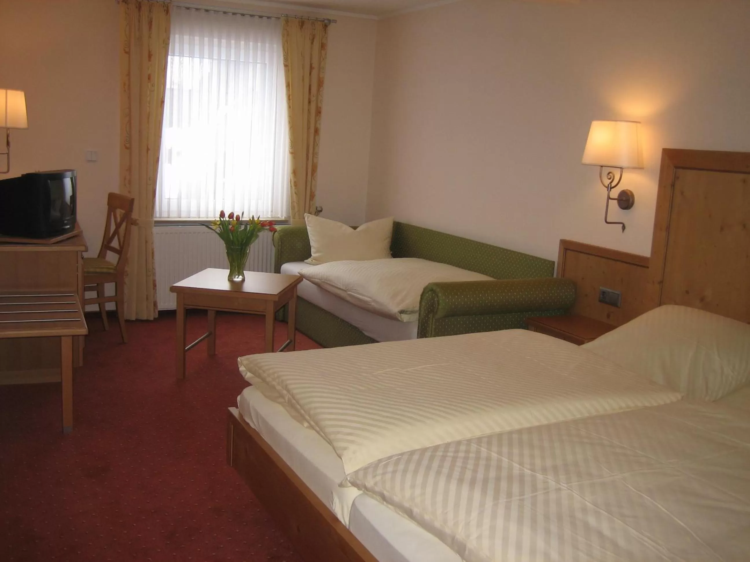 Photo of the whole room, Bed in Hotel Lindenhof