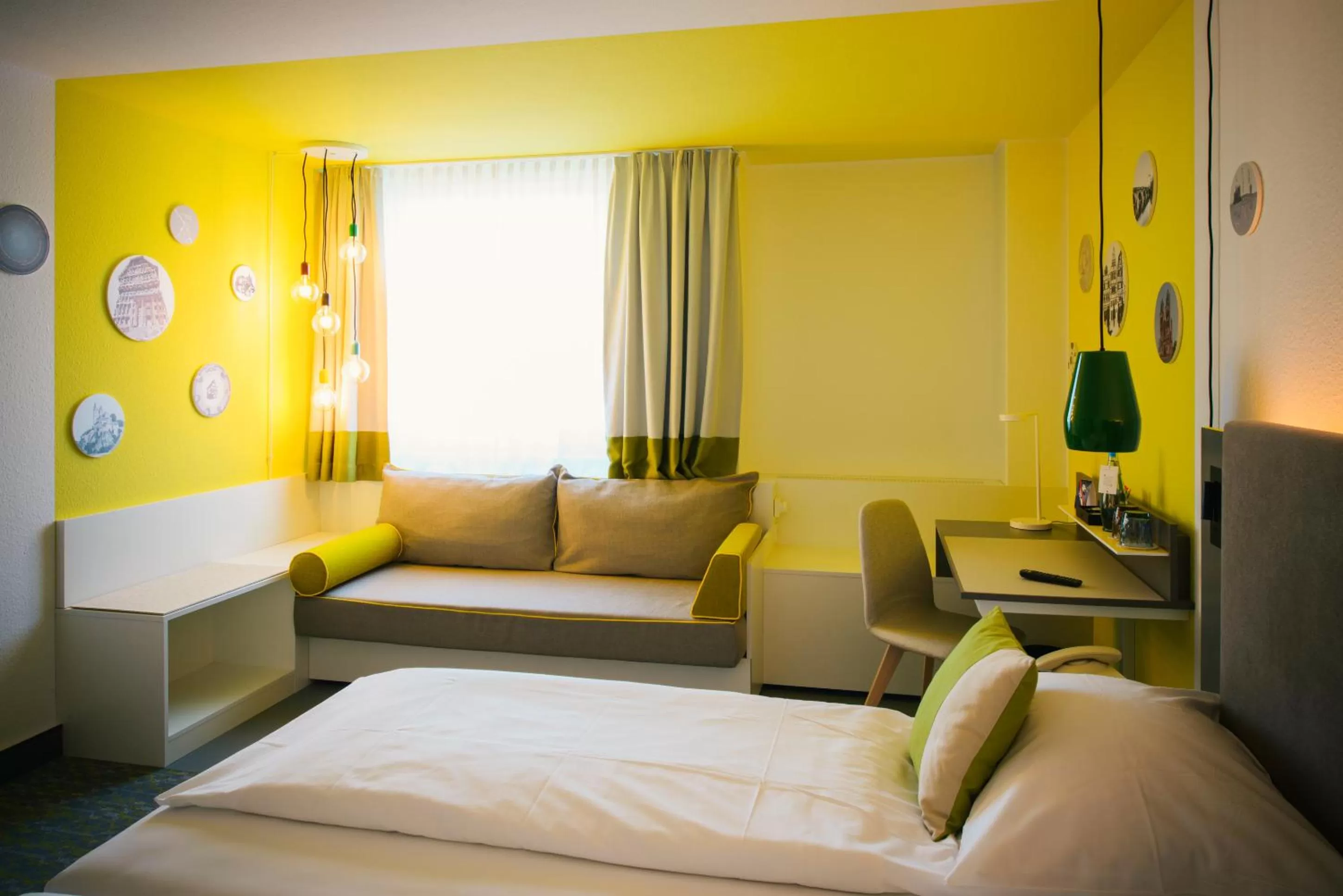 Bedroom, Bed in Vienna House Easy by Wyndham Amberg