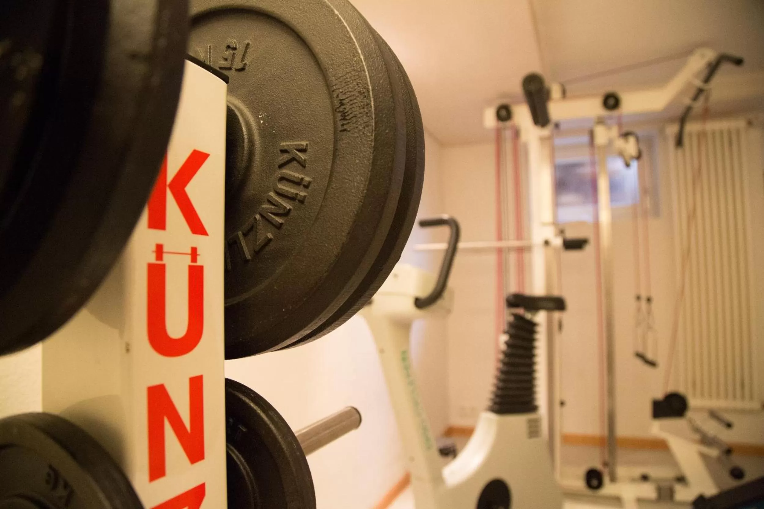 Fitness centre/facilities in Hotel Bürkle