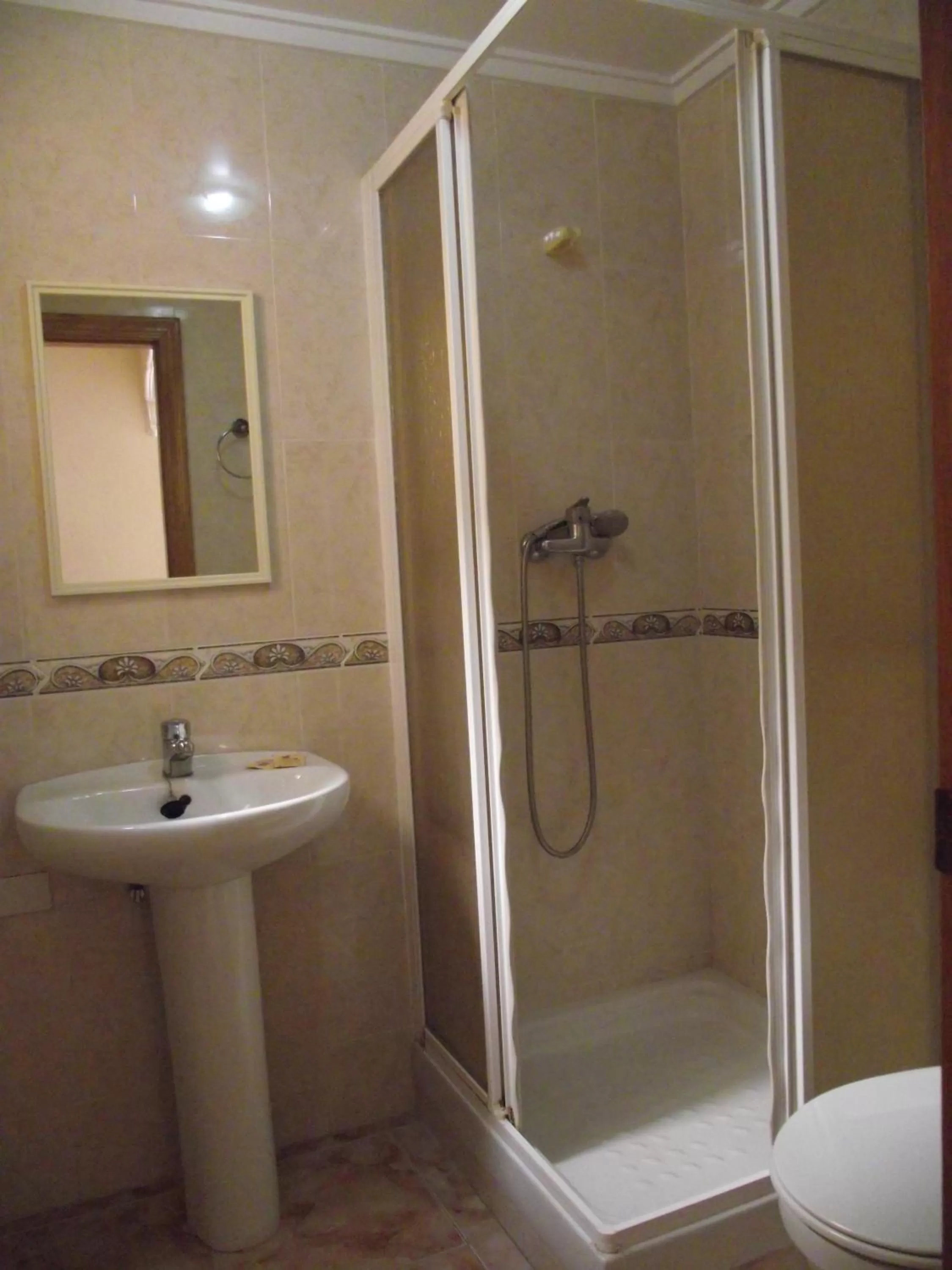 Shower in Apartamentos Turísticos Fresno