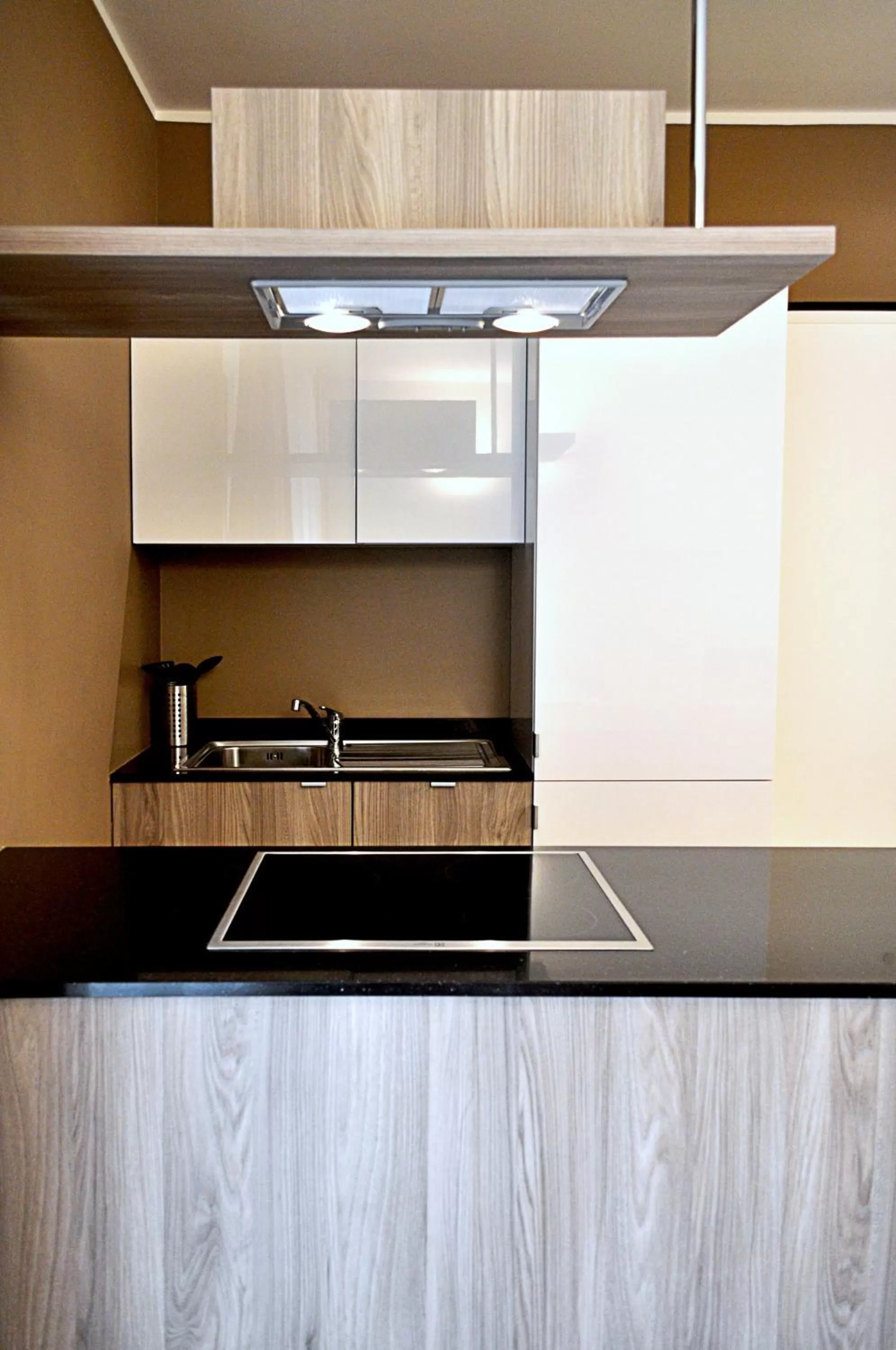 Kitchen or kitchenette in BB Hotels Aparthotel Bicocca
