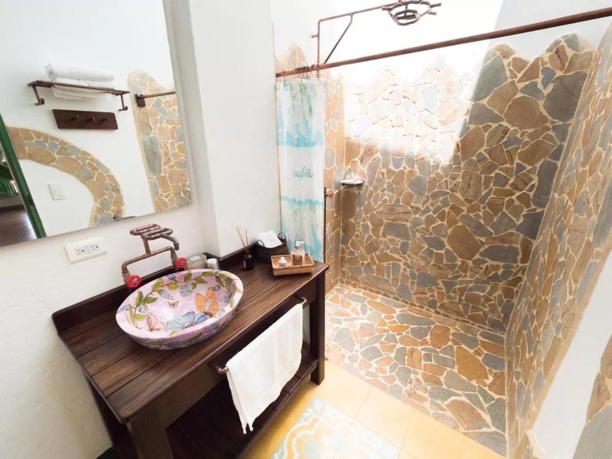 Bathroom in El Despertar Hotel