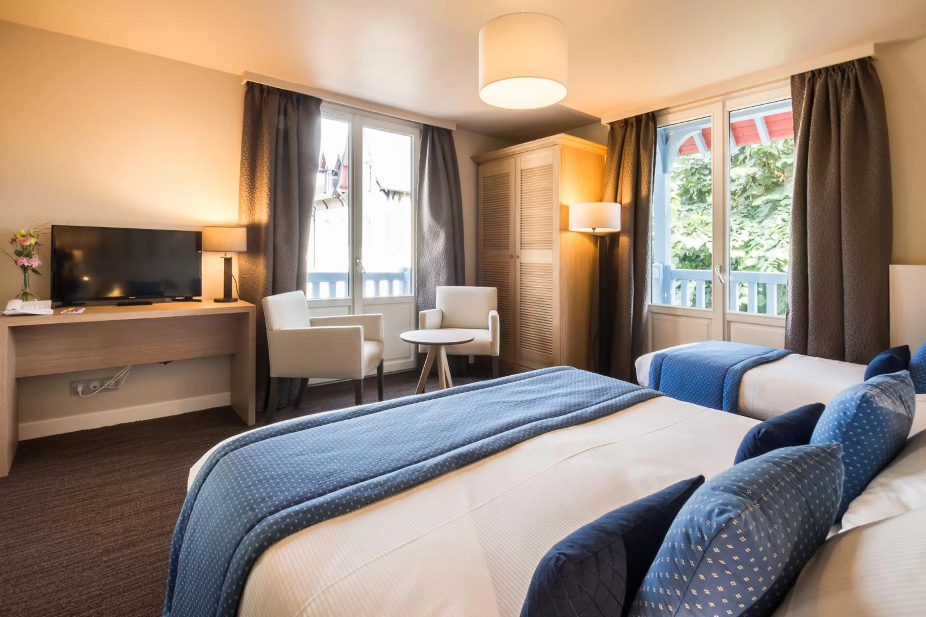 Bedroom, Bed in Villa Odette