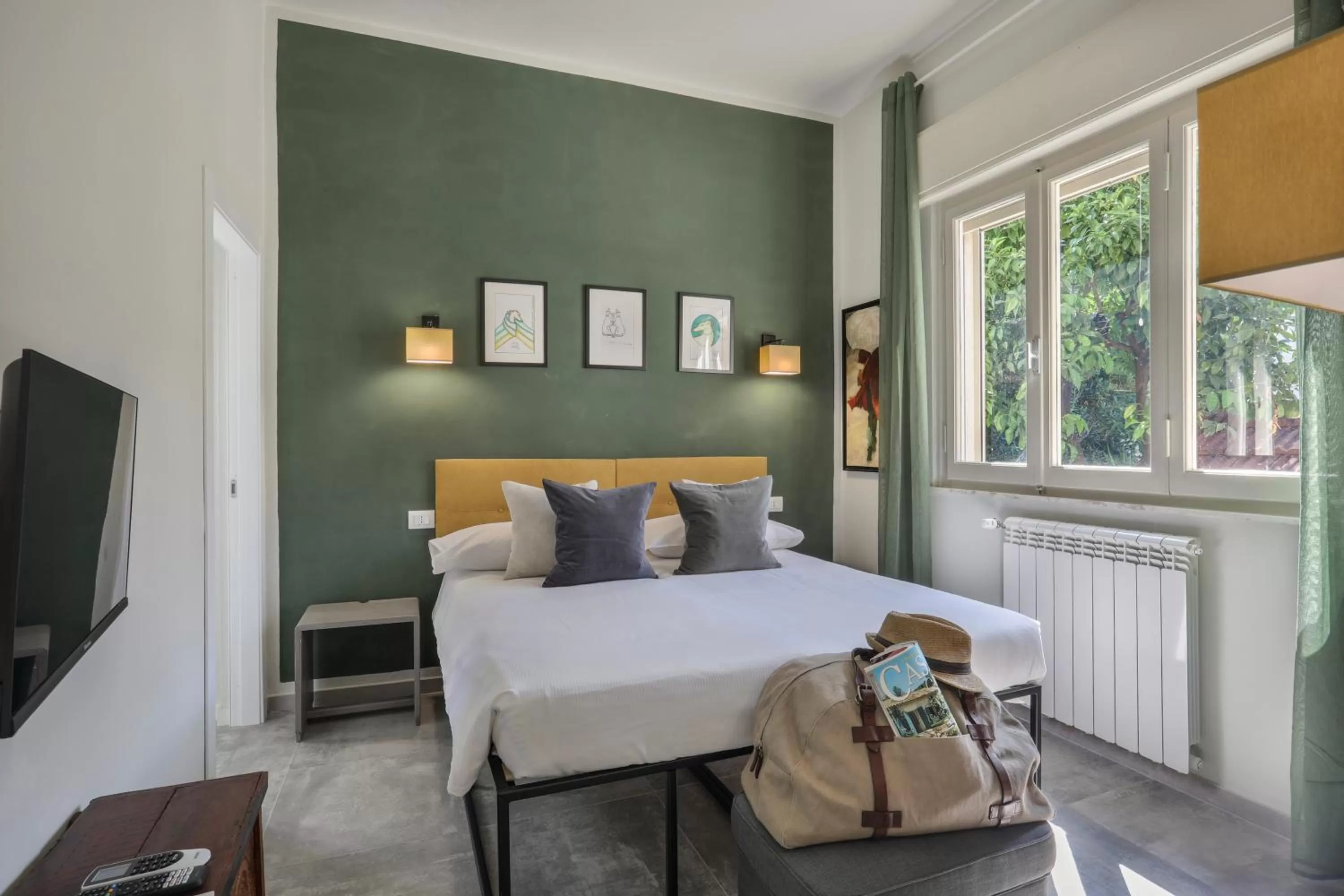 Bed in I Levrieri b&b