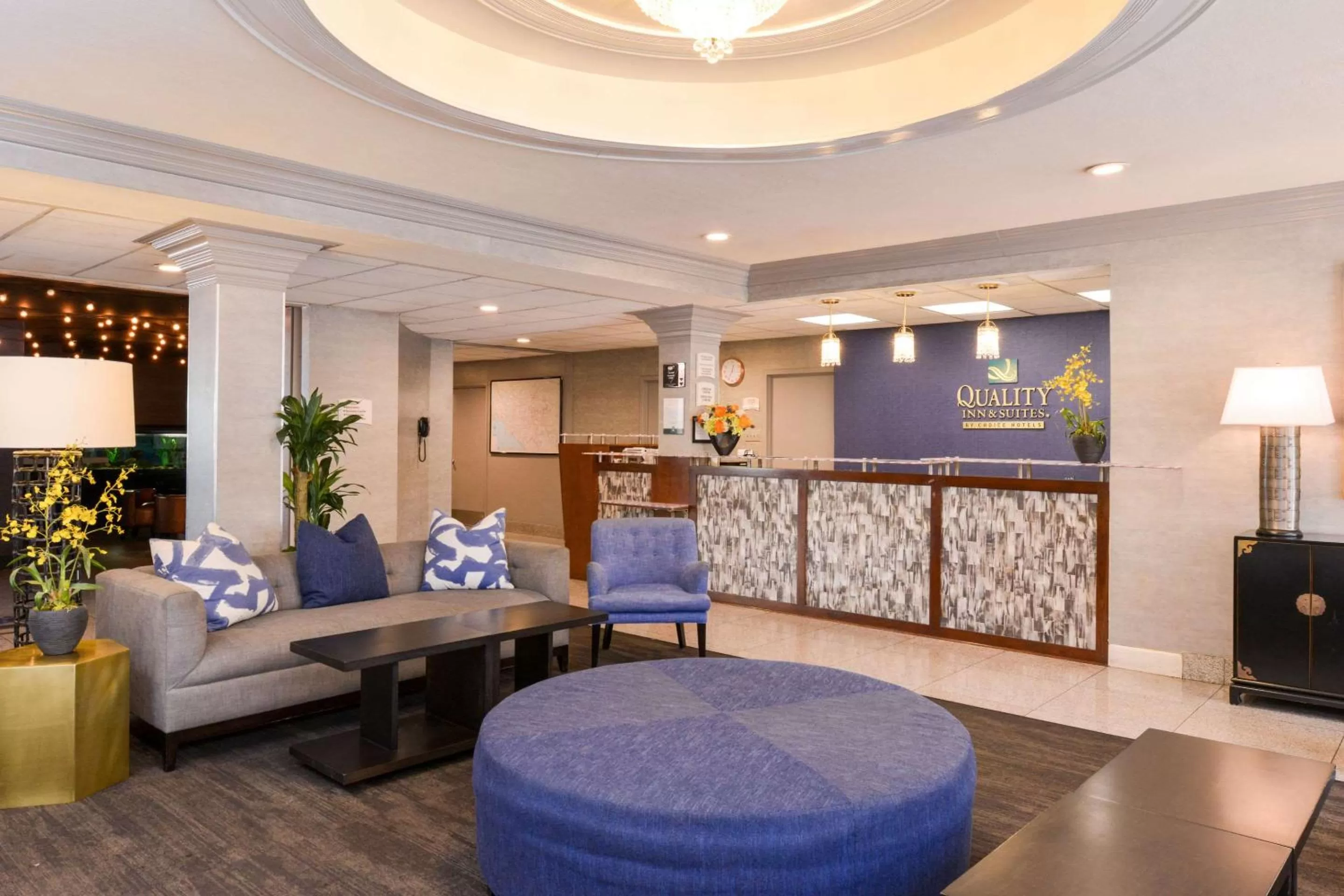 Lobby or reception in Quality Inn & Suites Montebello - Los Angeles