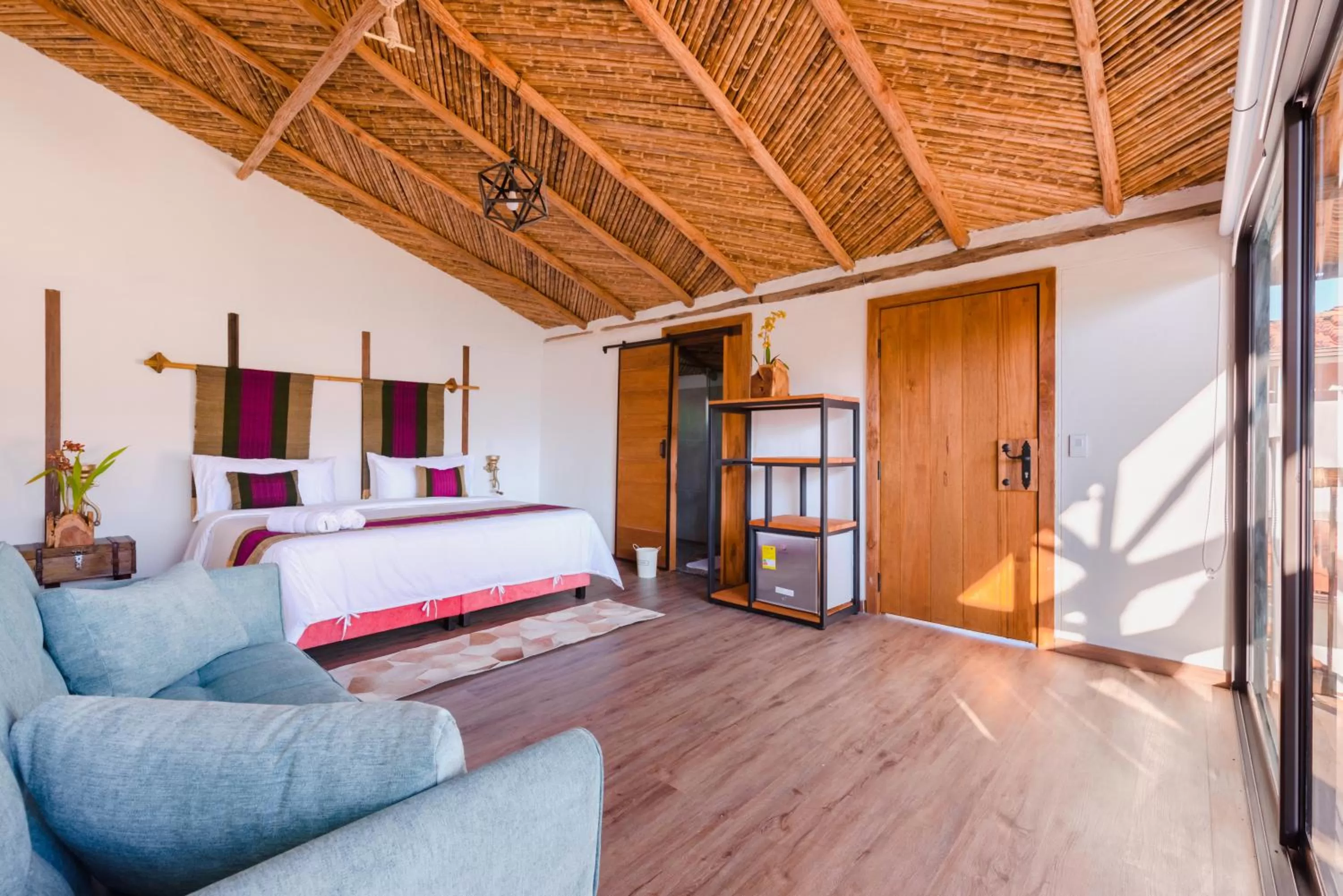 Photo of the whole room, Bed in Hotel Kawa Mountain Retreat