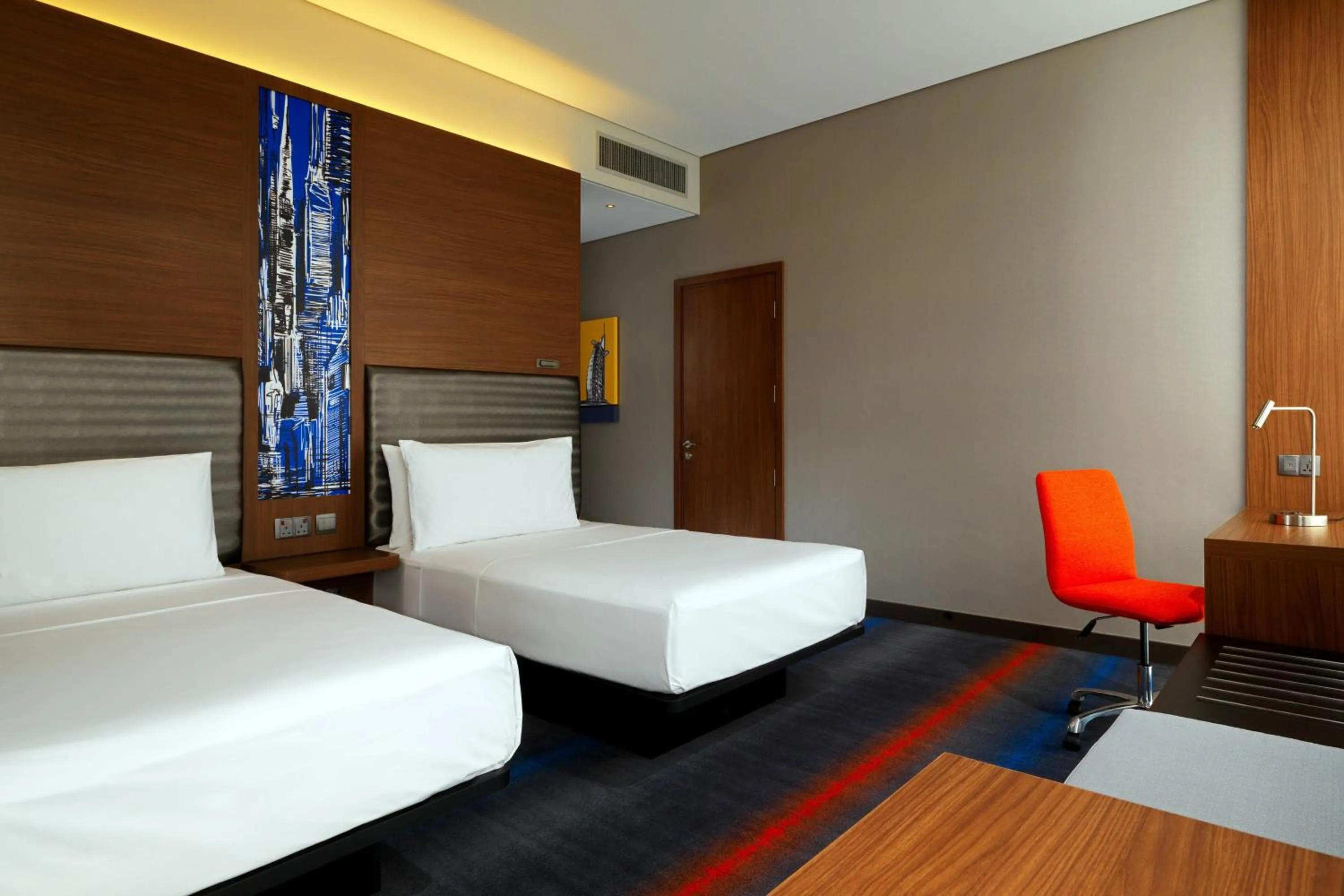 Photo of the whole room, Bed in Aloft Me'aisam, Dubai
