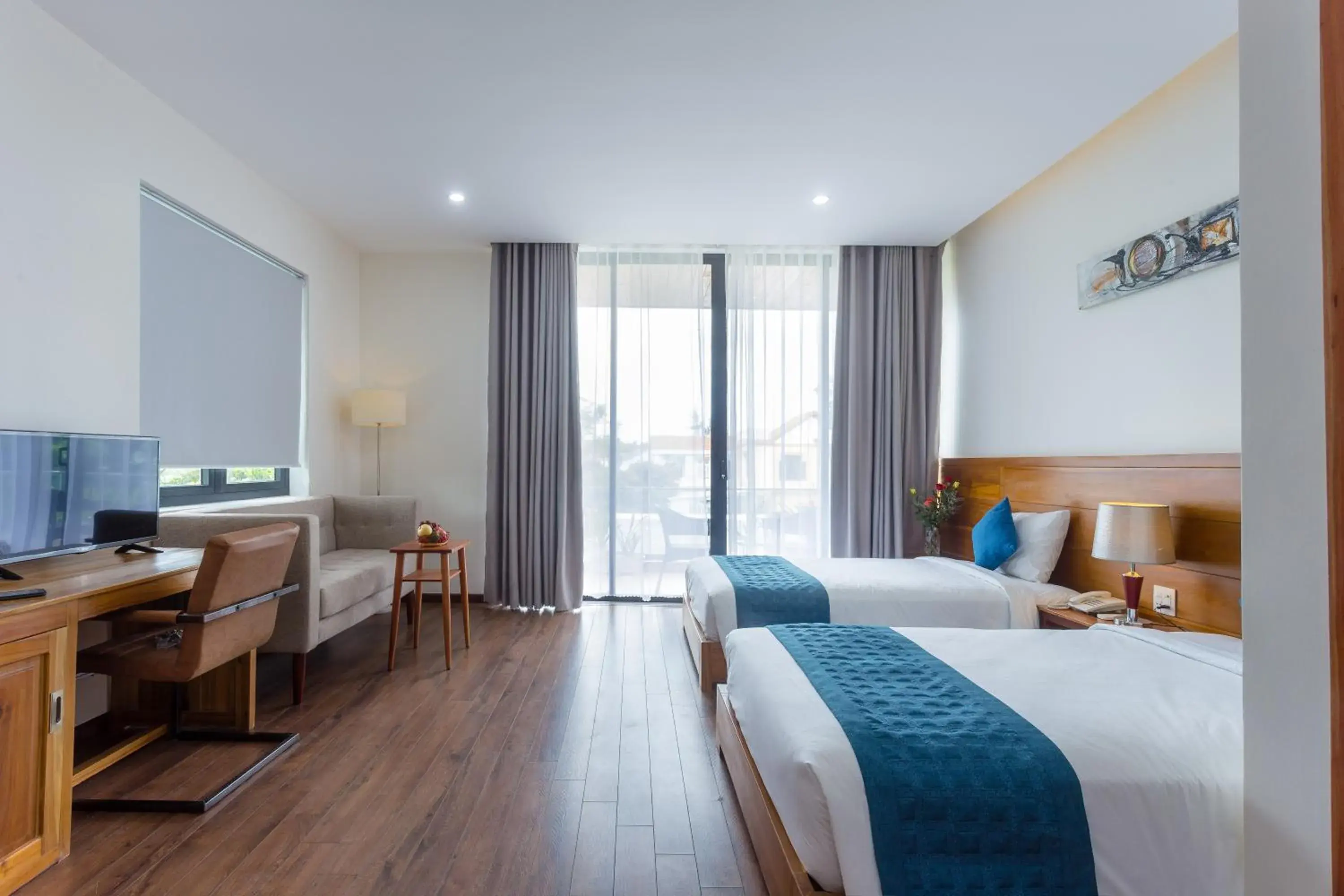 Twin Room with Garden View in Hoi An Reverie Villas Twin Room with Garden View in Hoi An Reverie Villas