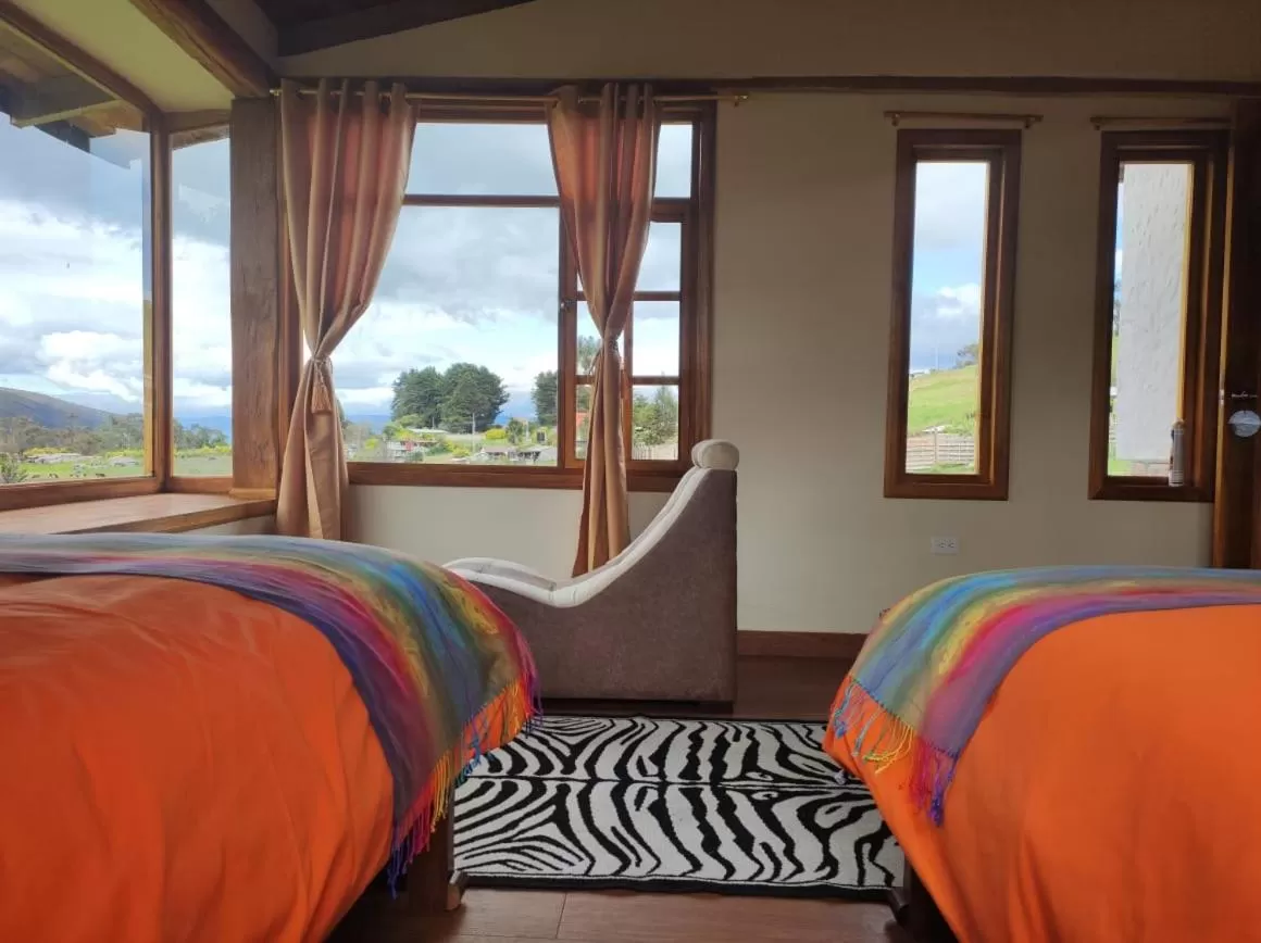 Natural landscape, Bed in Ruta de los volcanes "Casa de campo"