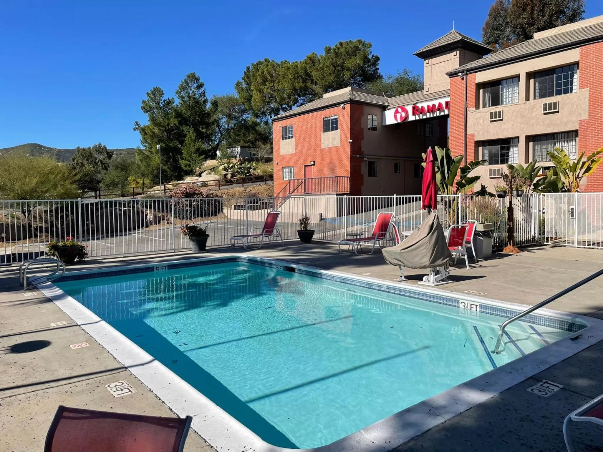 Swimming pool in Ramada by Wyndham San Diego Poway Miramar