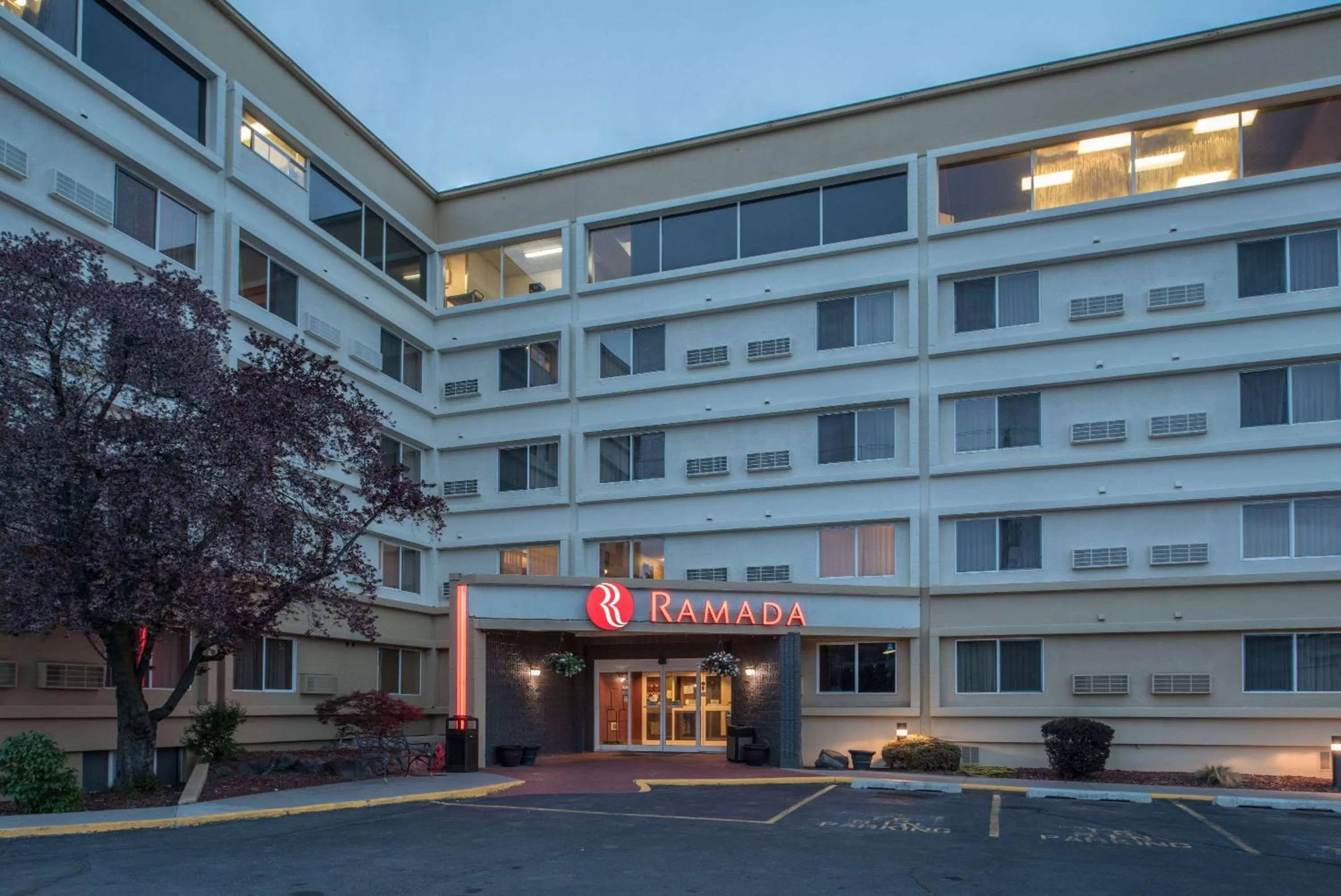 Property building in Ramada by Wyndham Downtown Spokane