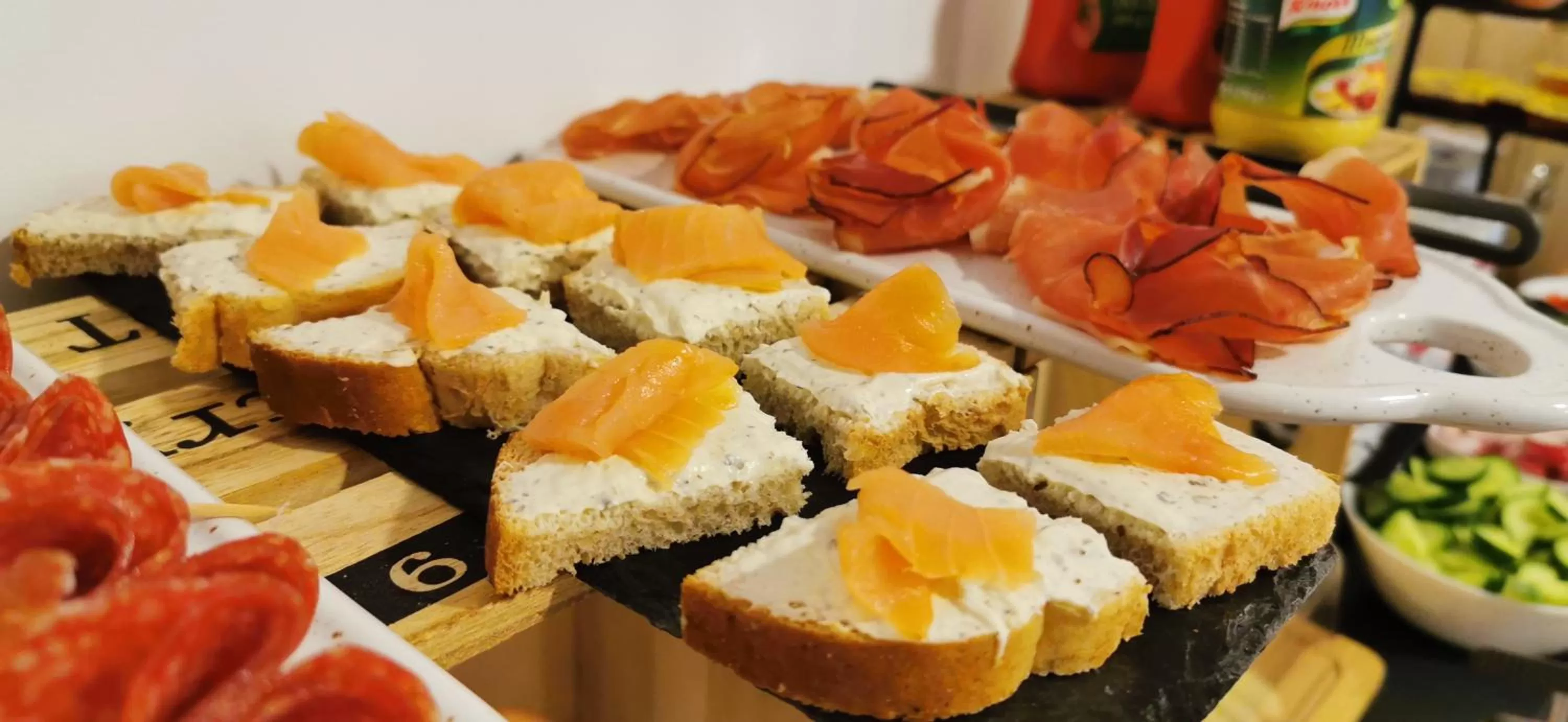 Buffet breakfast in YMY Boutique Residence