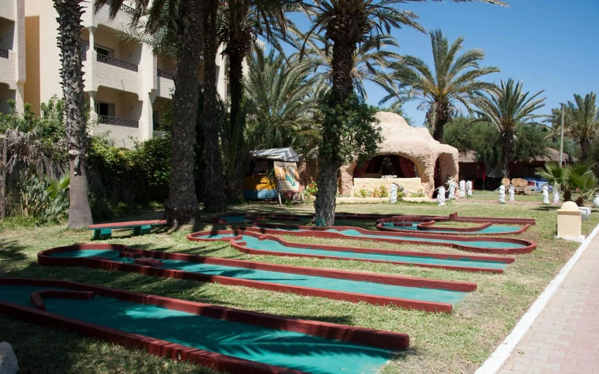 Minigolf in Hotel Nesrine Hammamet