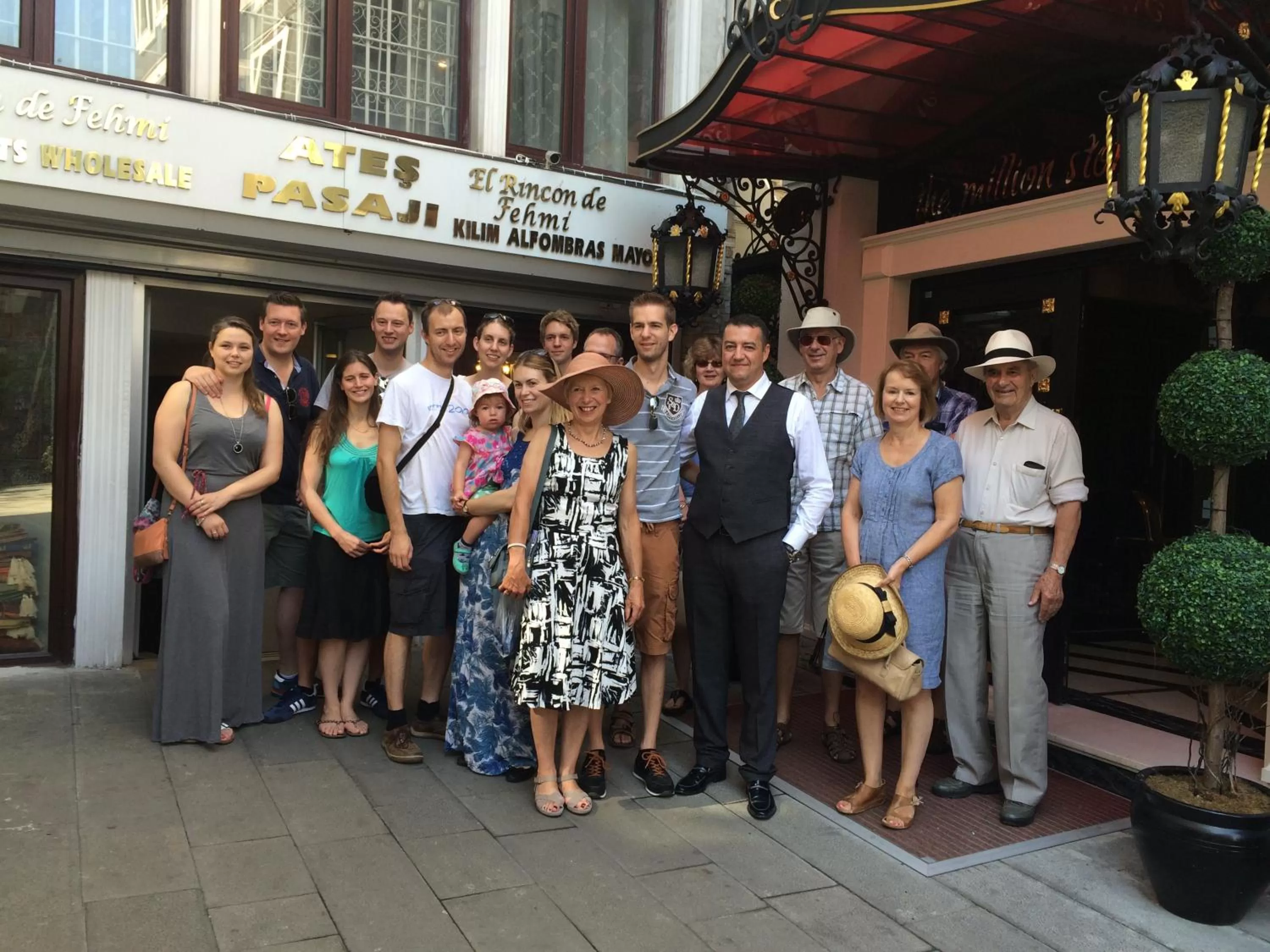 group of guests in The Million Stone Hotel - Special Category