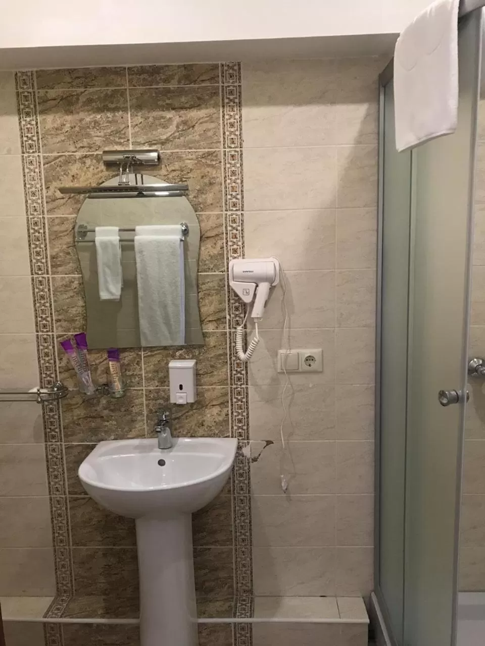 Bathroom in Altai Business Hotel