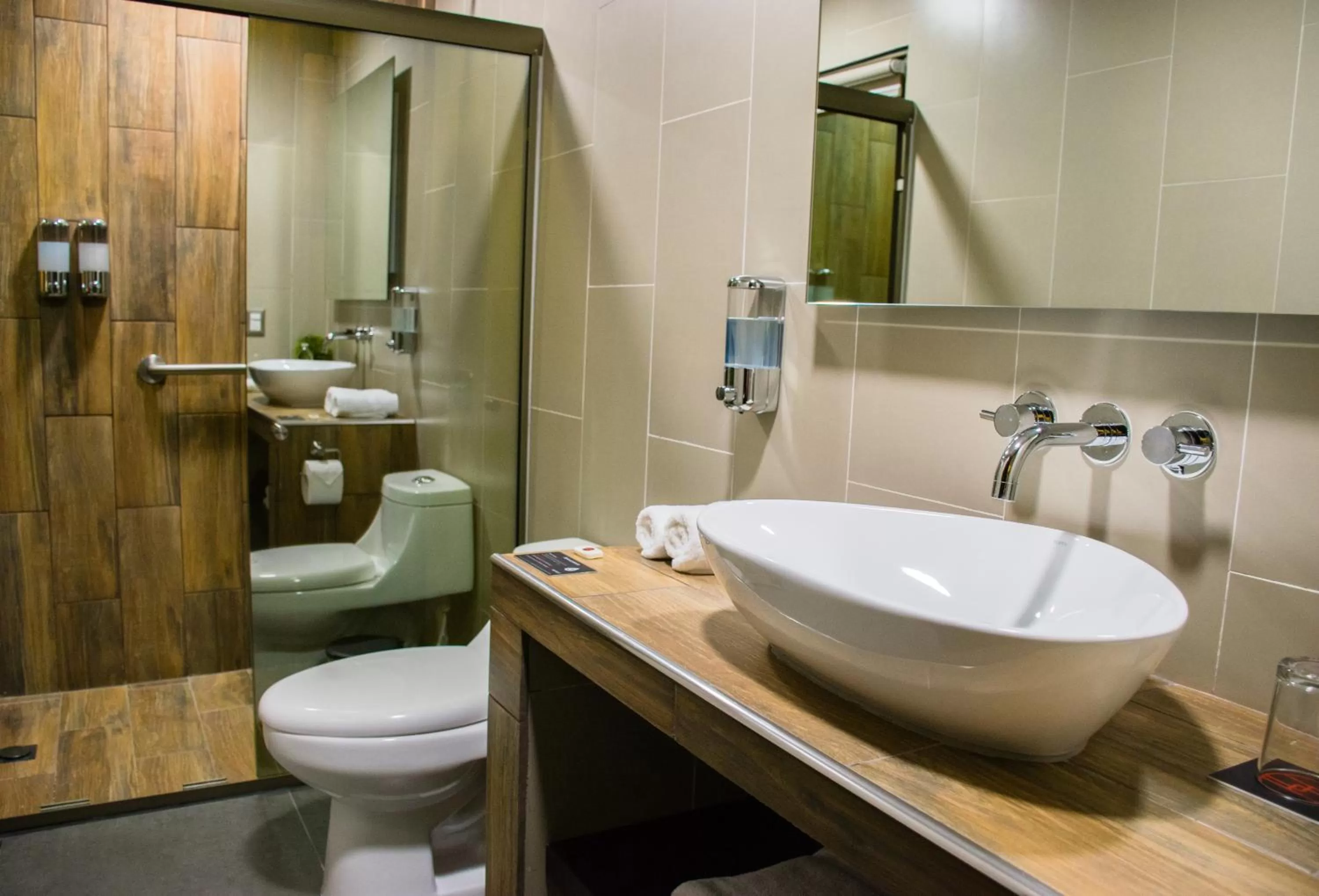 Bathroom in Remfort Hotel