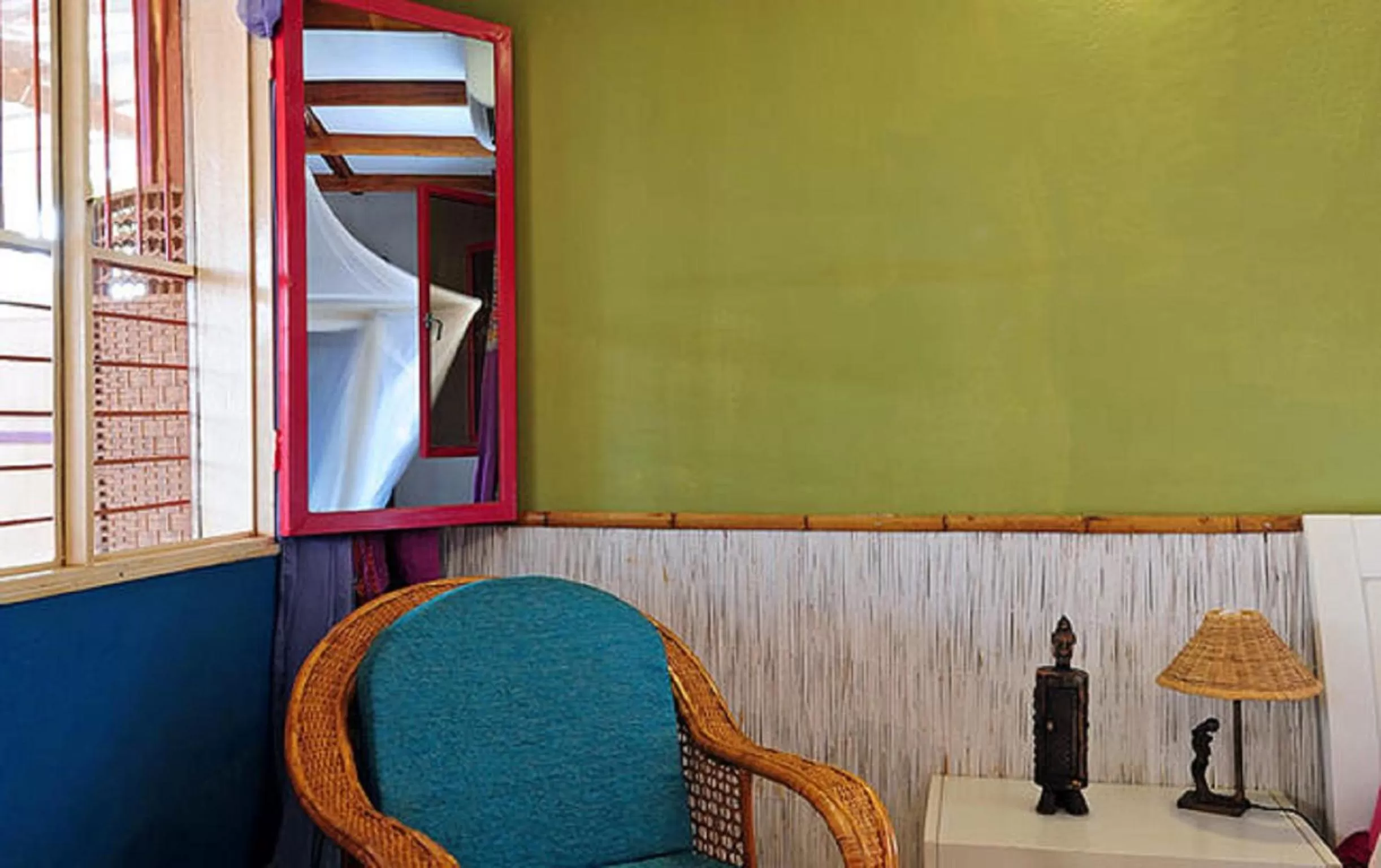 Seating area in Maison d'hôtes Chez Giuliana