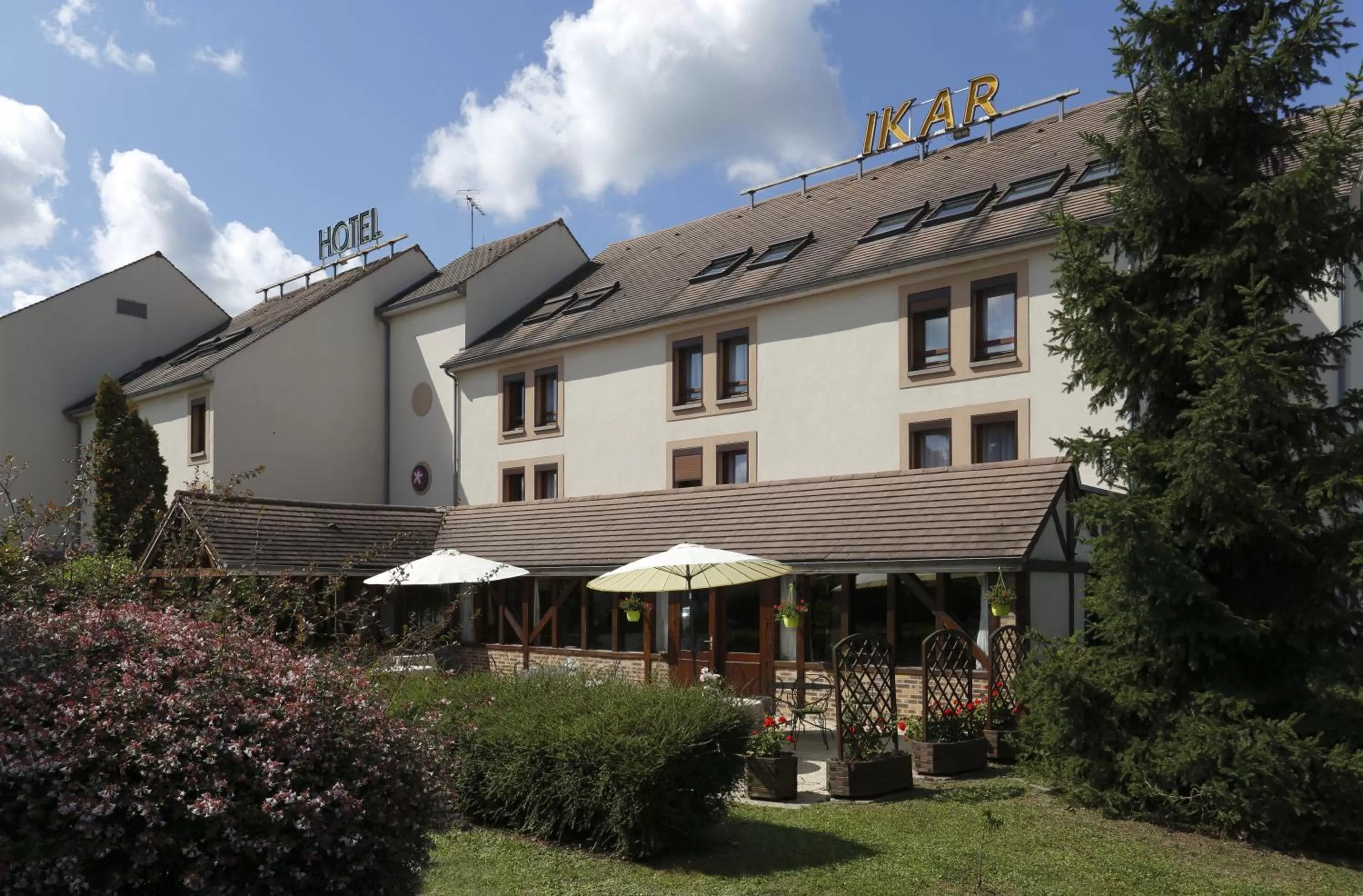 Balcony/Terrace in IKAR - Fasthotel Blois