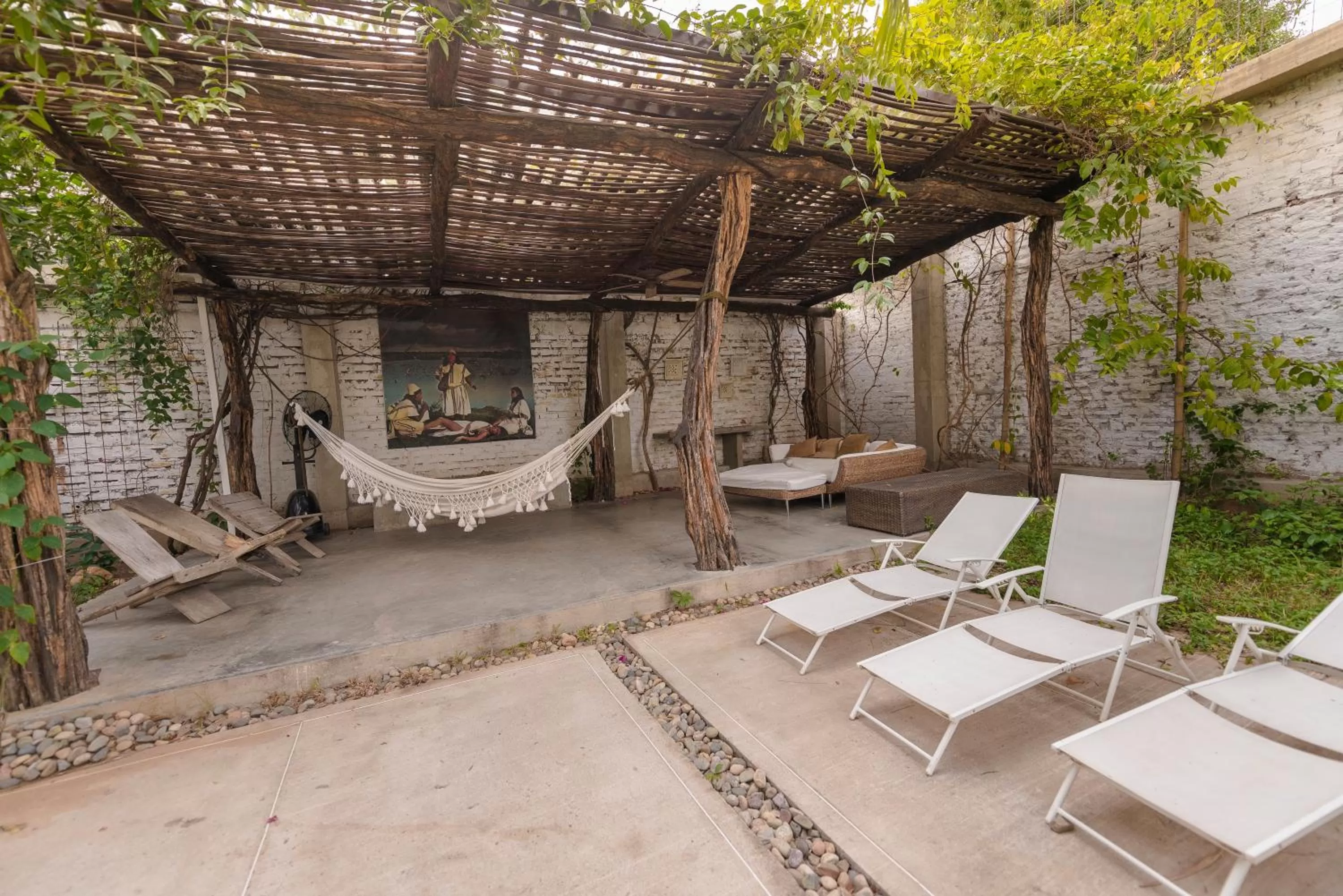 Patio in Hotel Boutique Casa Rosalía