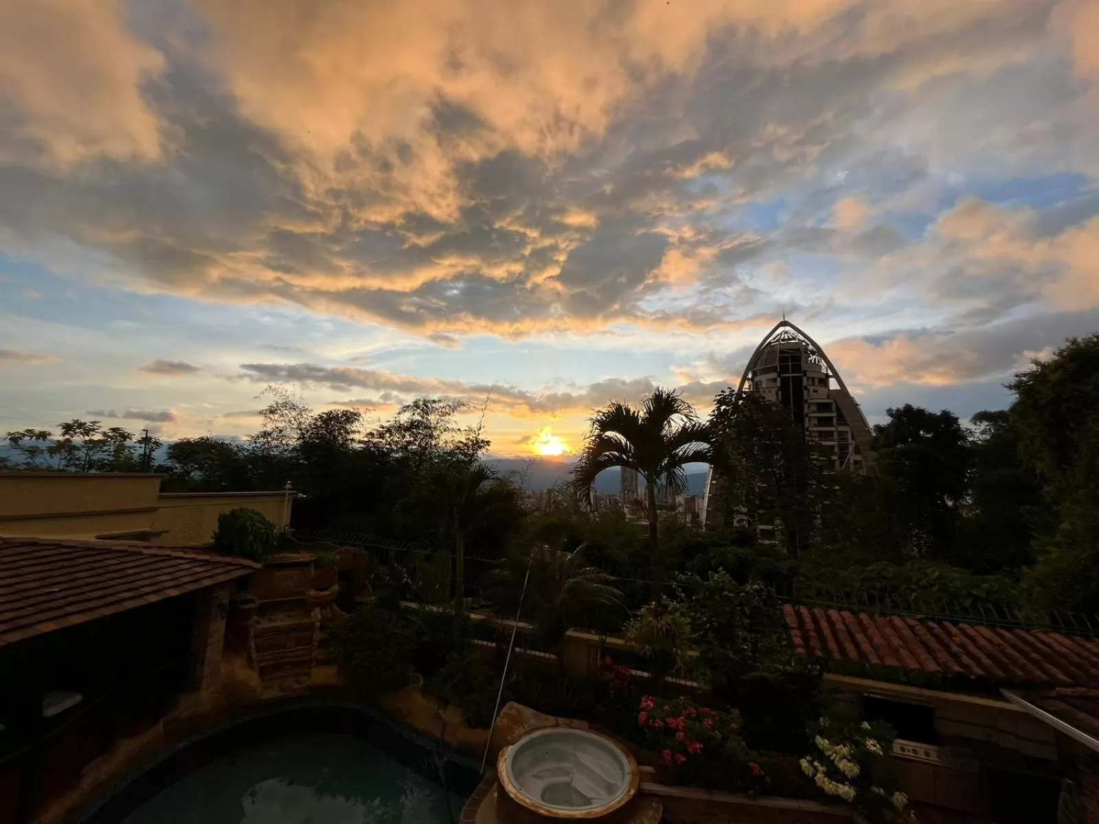 Garden view in Hotel Serenity Suites Casa Boutique