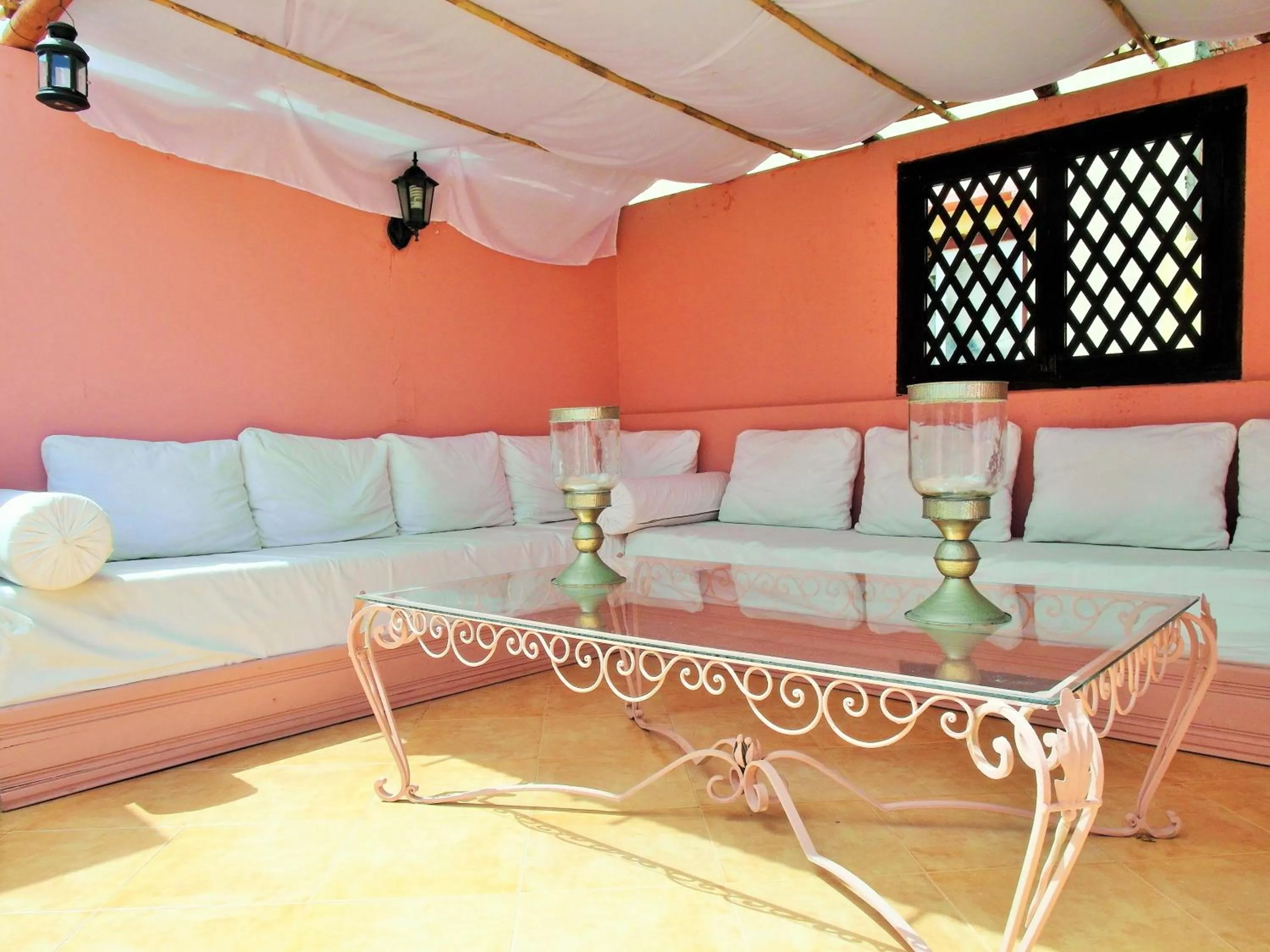 Patio, Seating Area in Christina's House