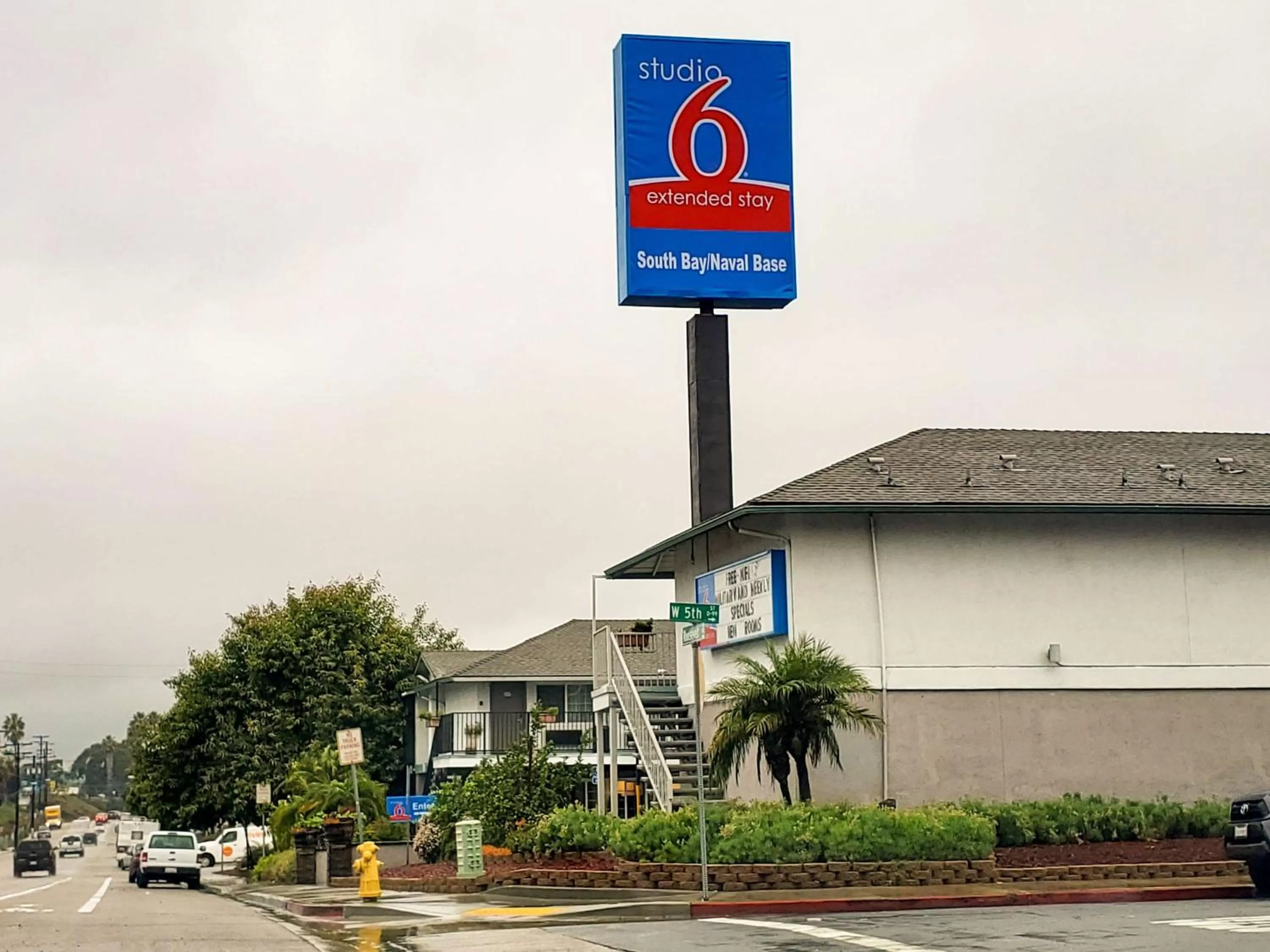 Property building in Studio 6-National City, CA - Naval Base San Diego