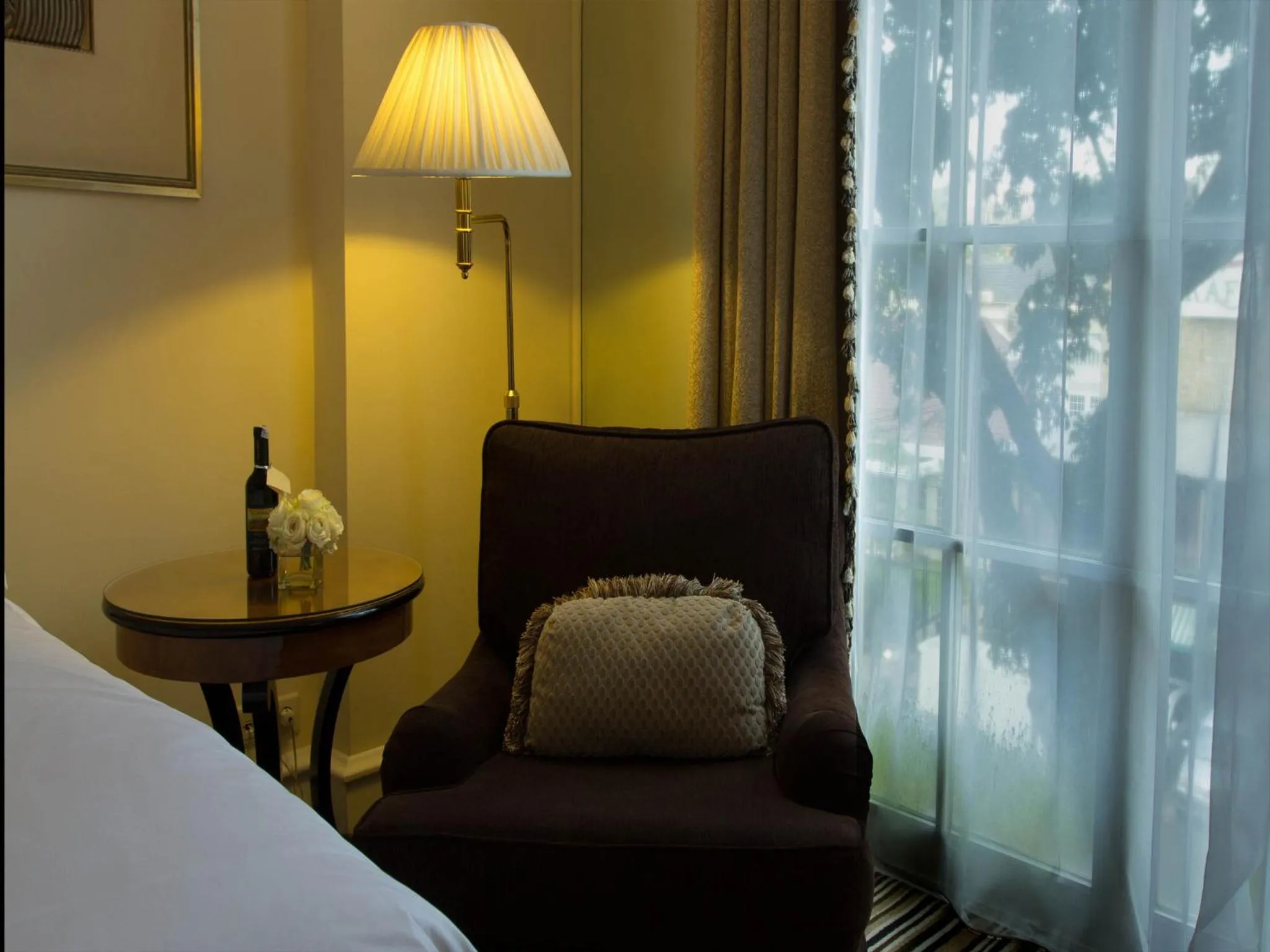 Decorative detail, Bed in Hotel Gran Mahakam