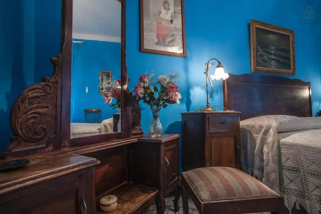 Bed in Casamuseo del Risorgimento