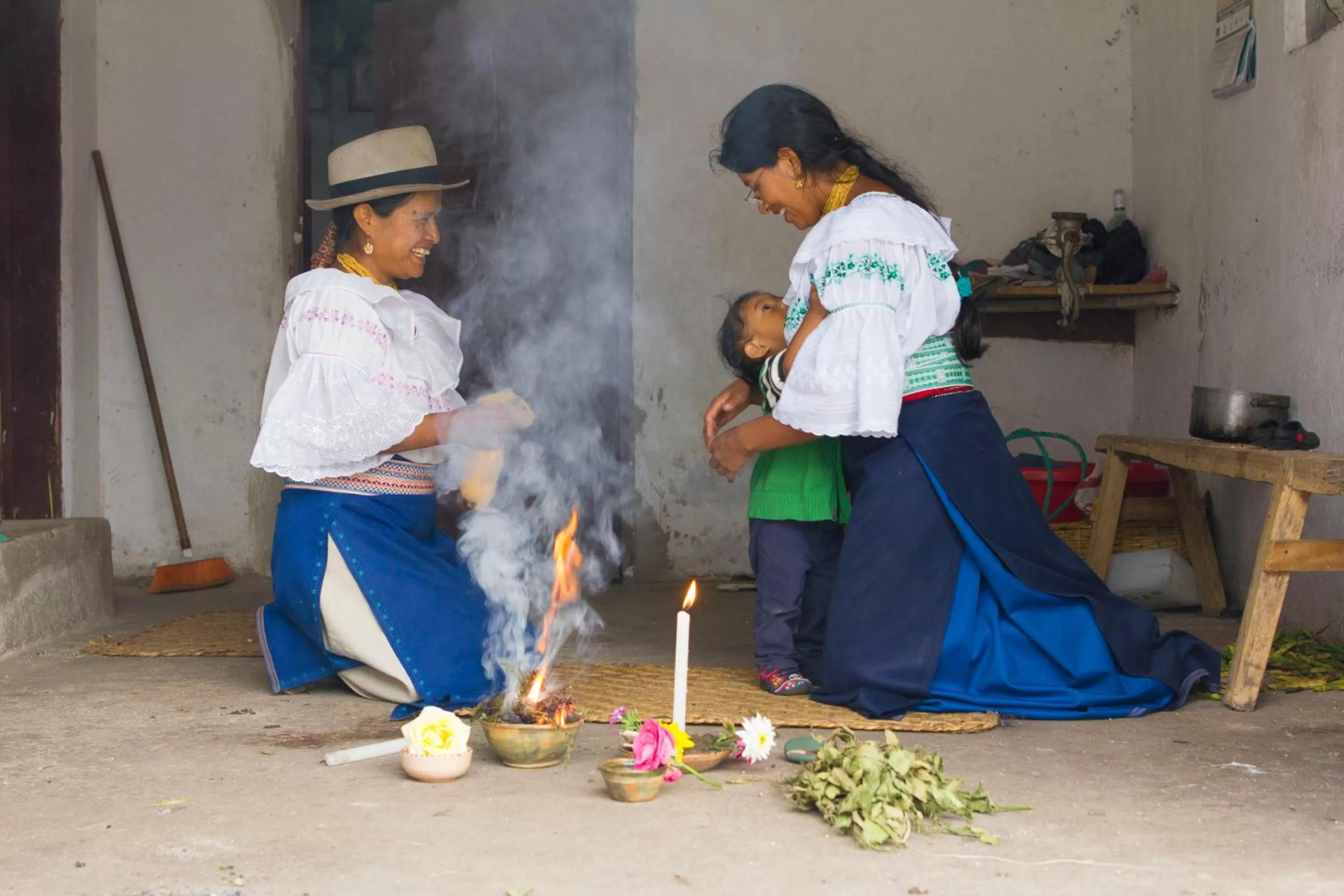 Staff in Kallpa Wasi