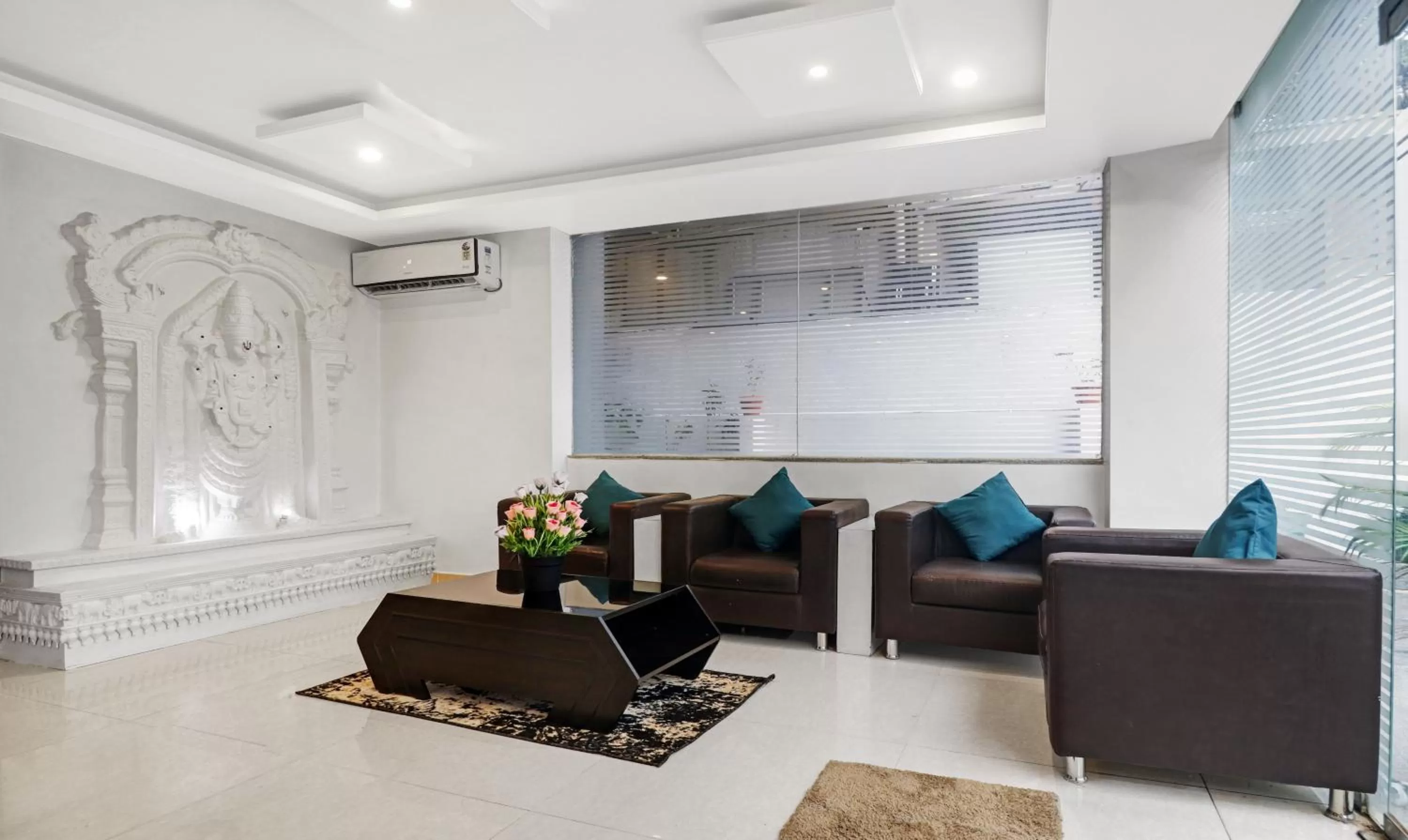 Living room in Treebo Kruthika Residency