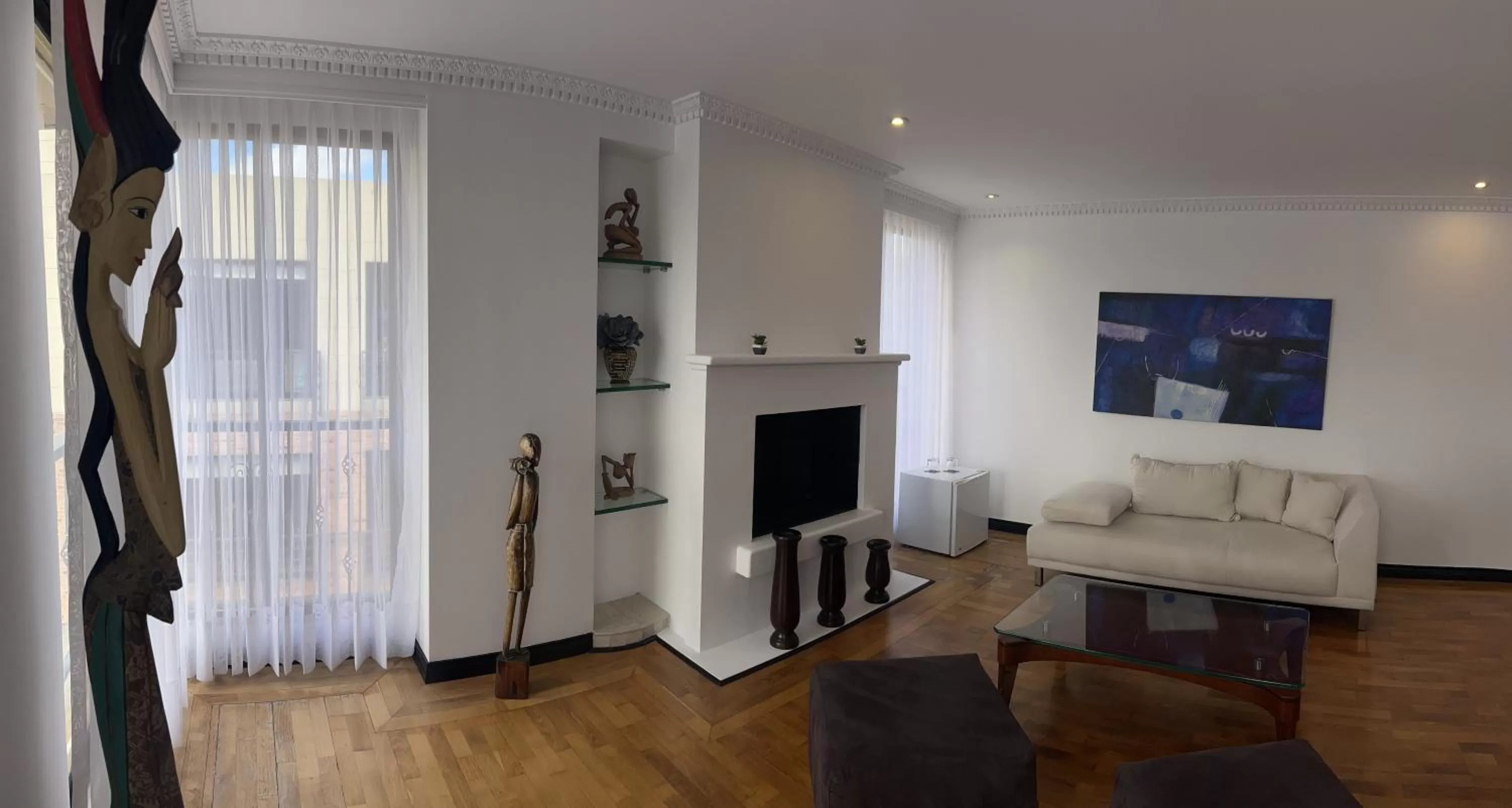 Living room, Seating Area in Suites 109 GH Usaquén