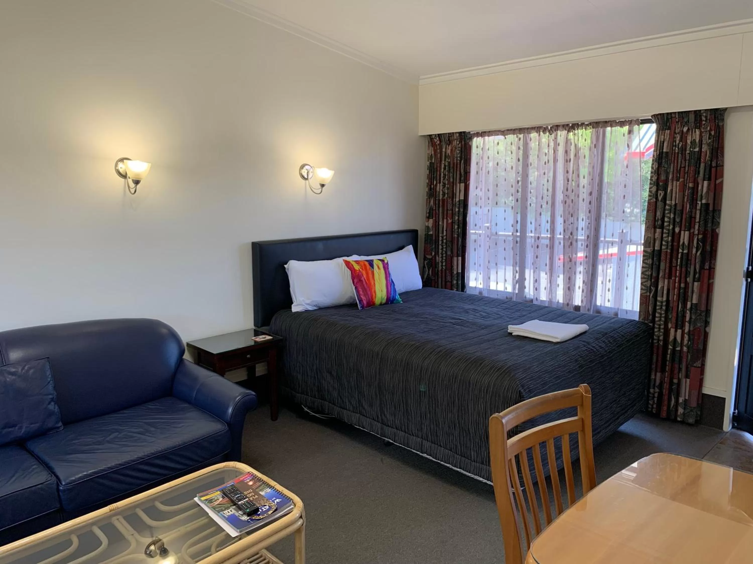 Bed in 755 Regal Court Motel