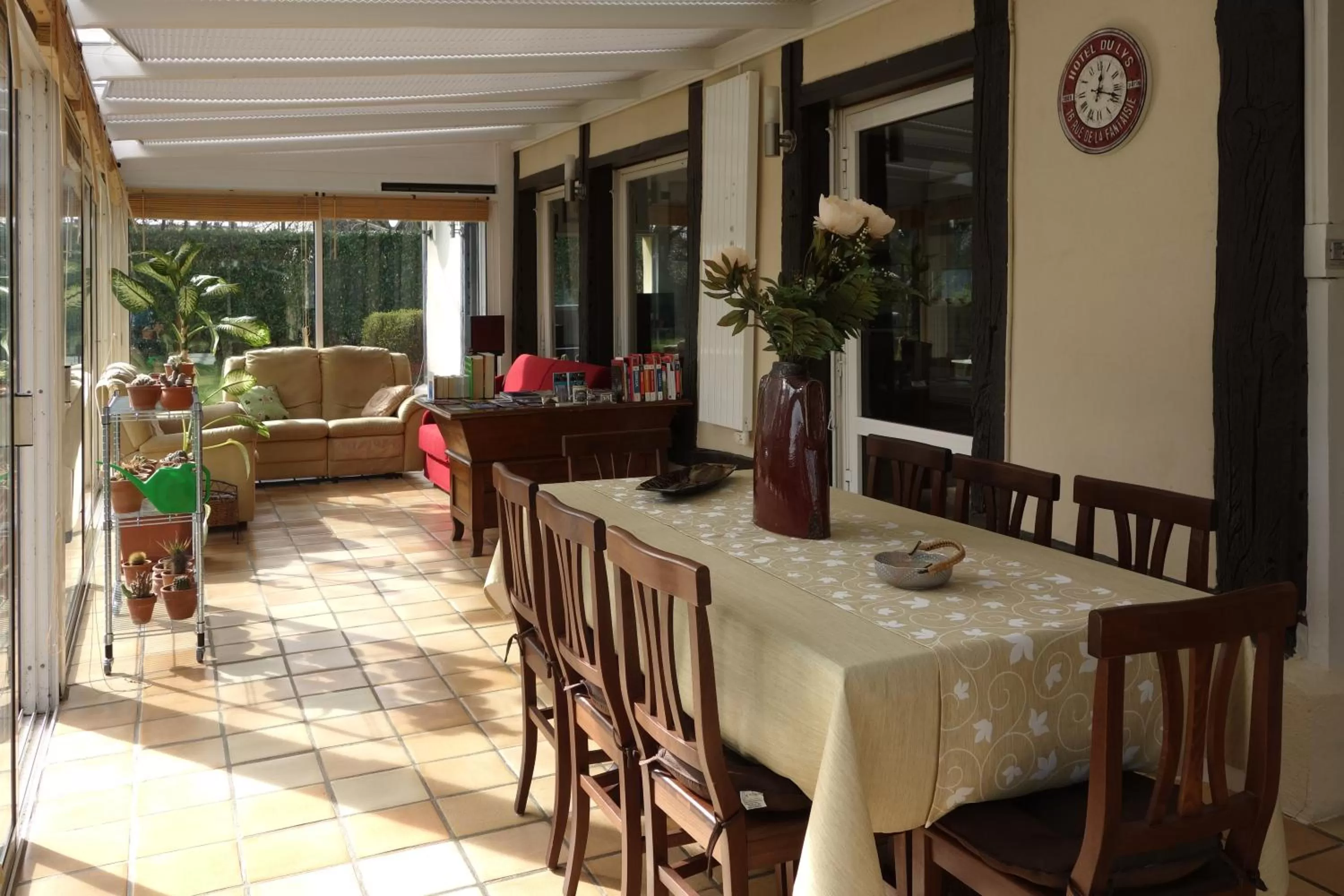 Patio in Chambre D'Hôtes le Phenix