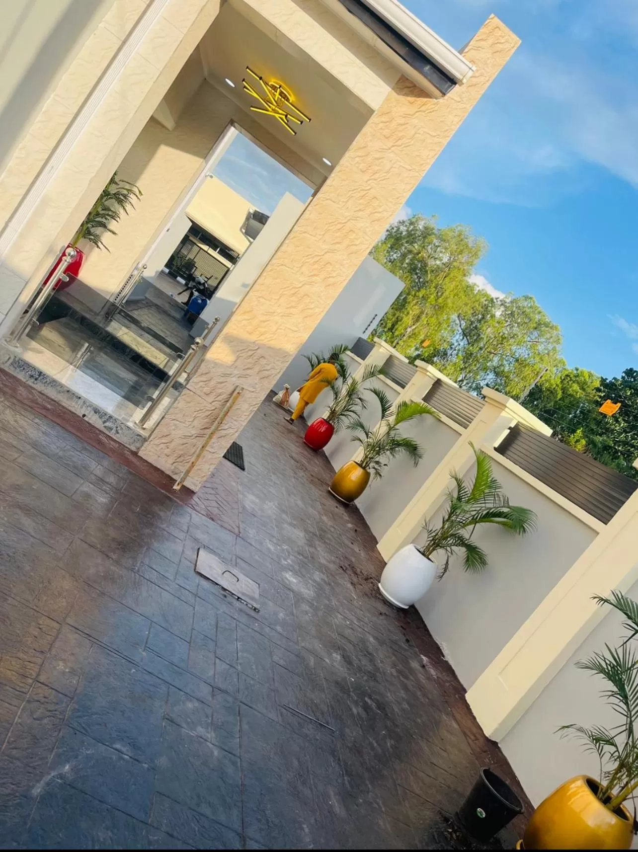 Property building in Beniks courtyard Hotel