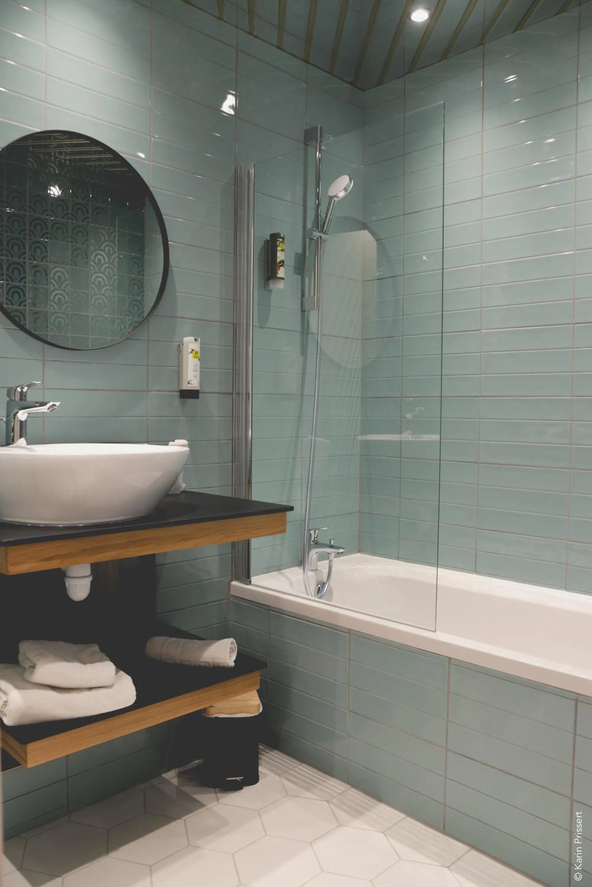 Bathroom in Hostellerie Saint Pierre