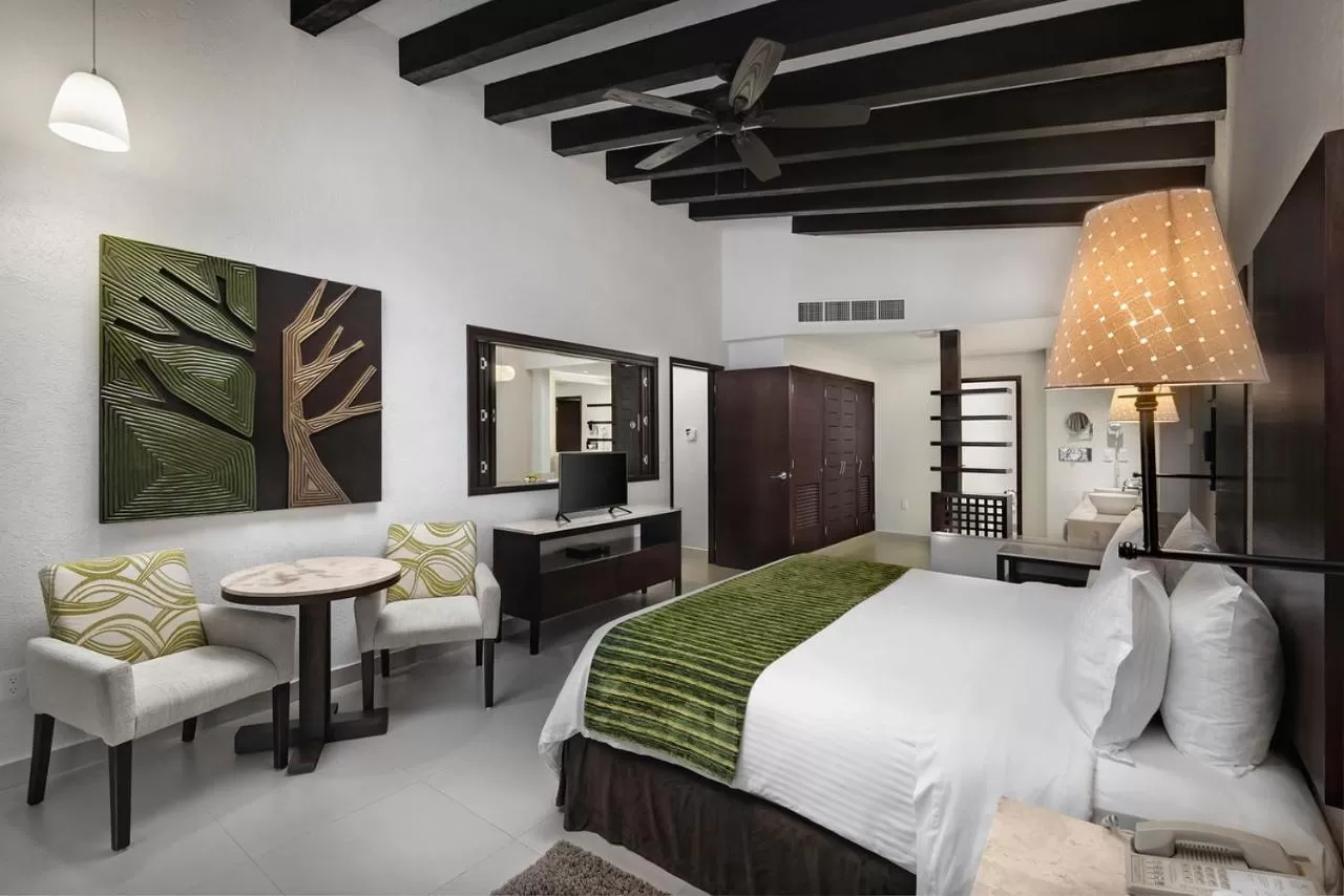 Bed in Hotel Marina El Cid Spa & Beach Resort - All Inclusive