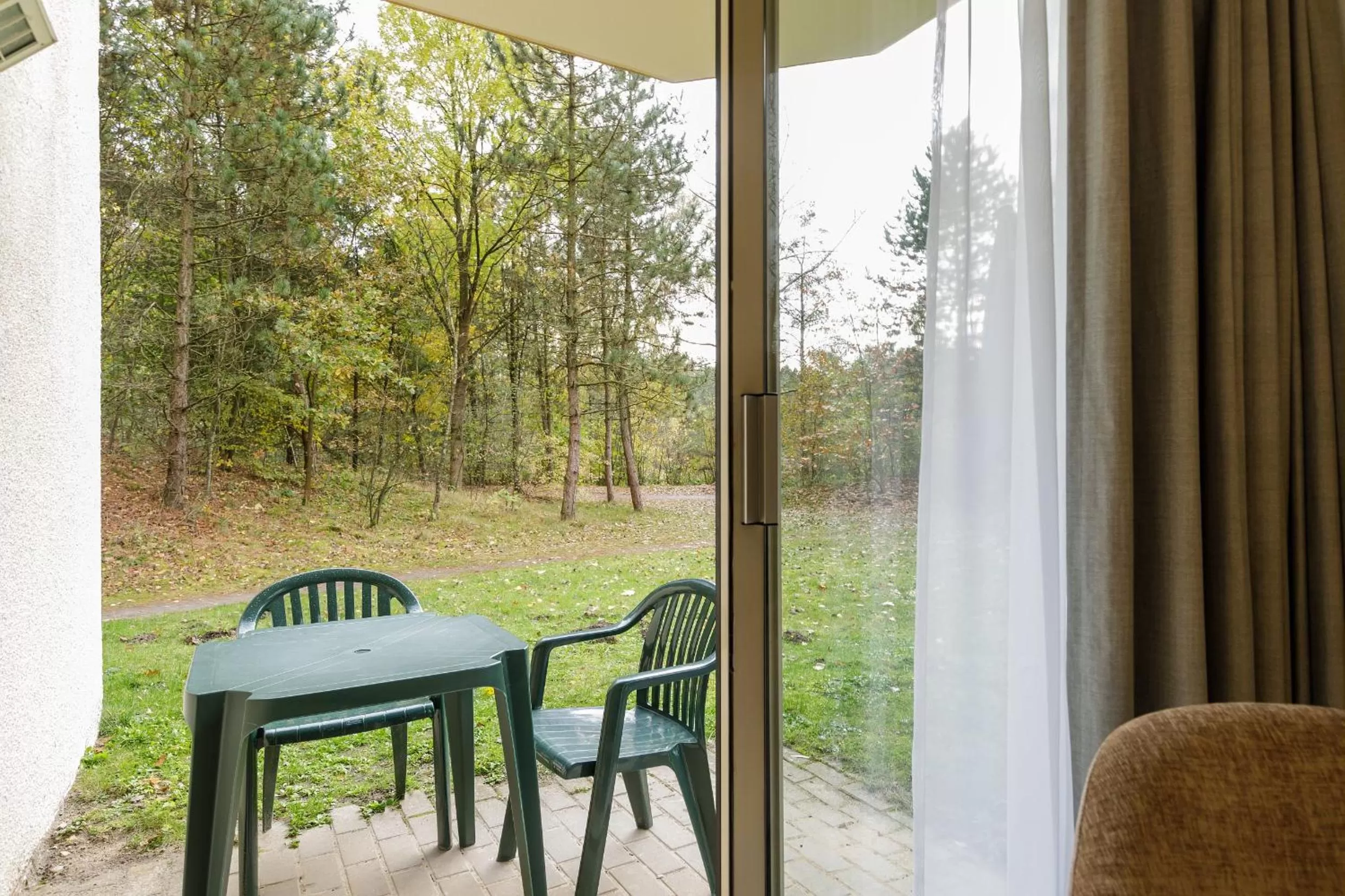 Balcony/Terrace in Hotel Bispinger Heide by Center Parcs