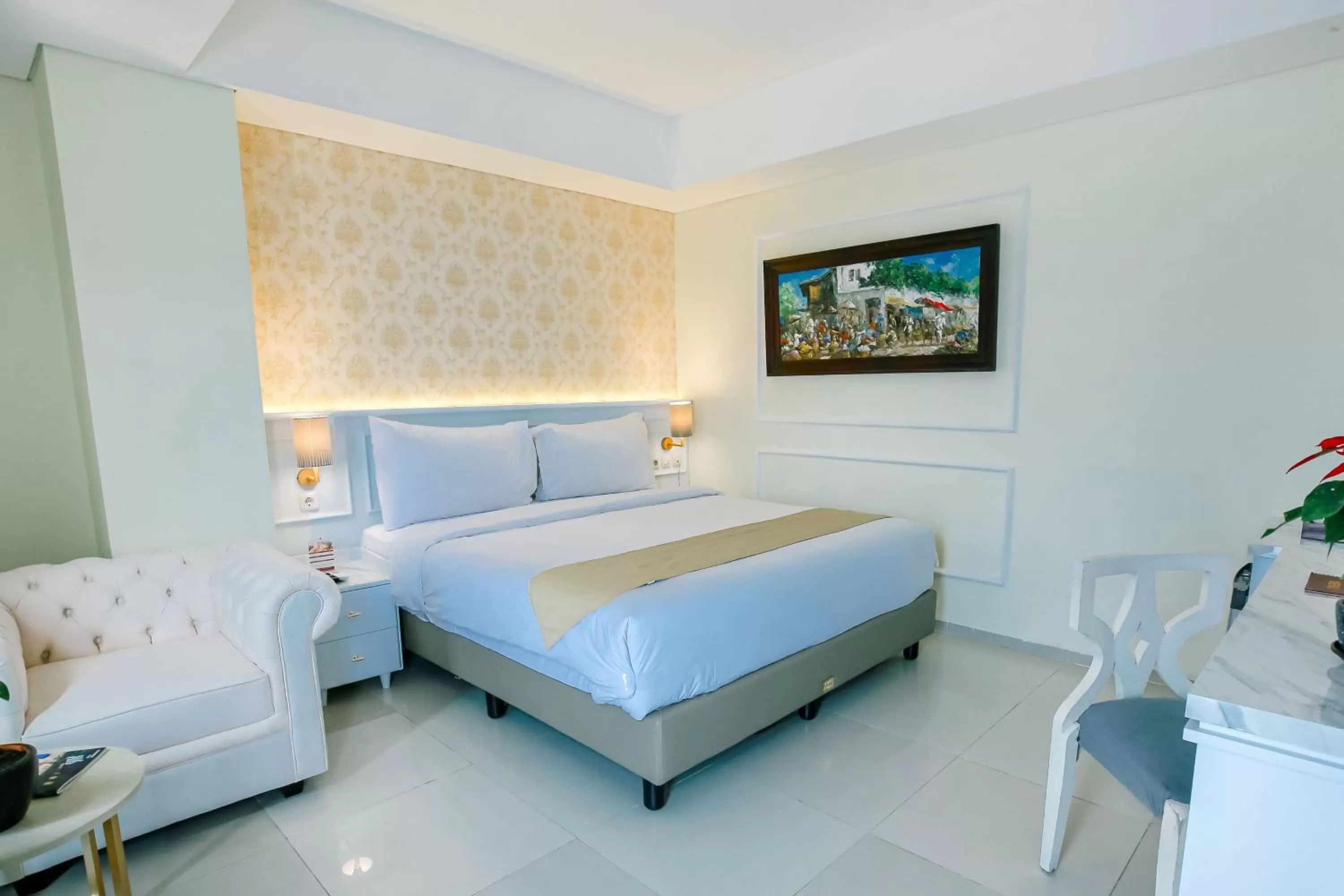 Bed in The Cube Hotel Malioboro, Azana Hotels Collection