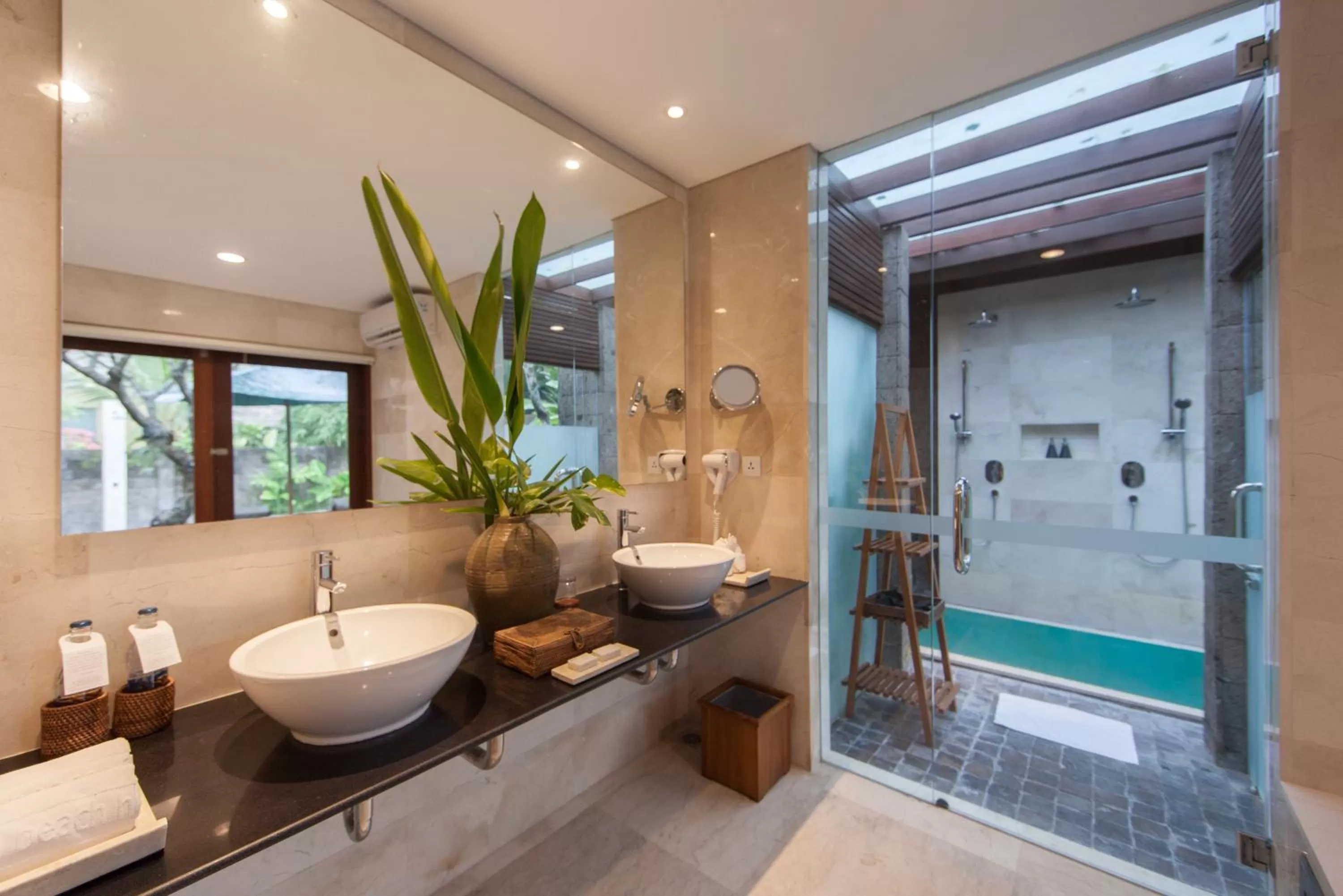 Bathroom in Legian Beach Hotel