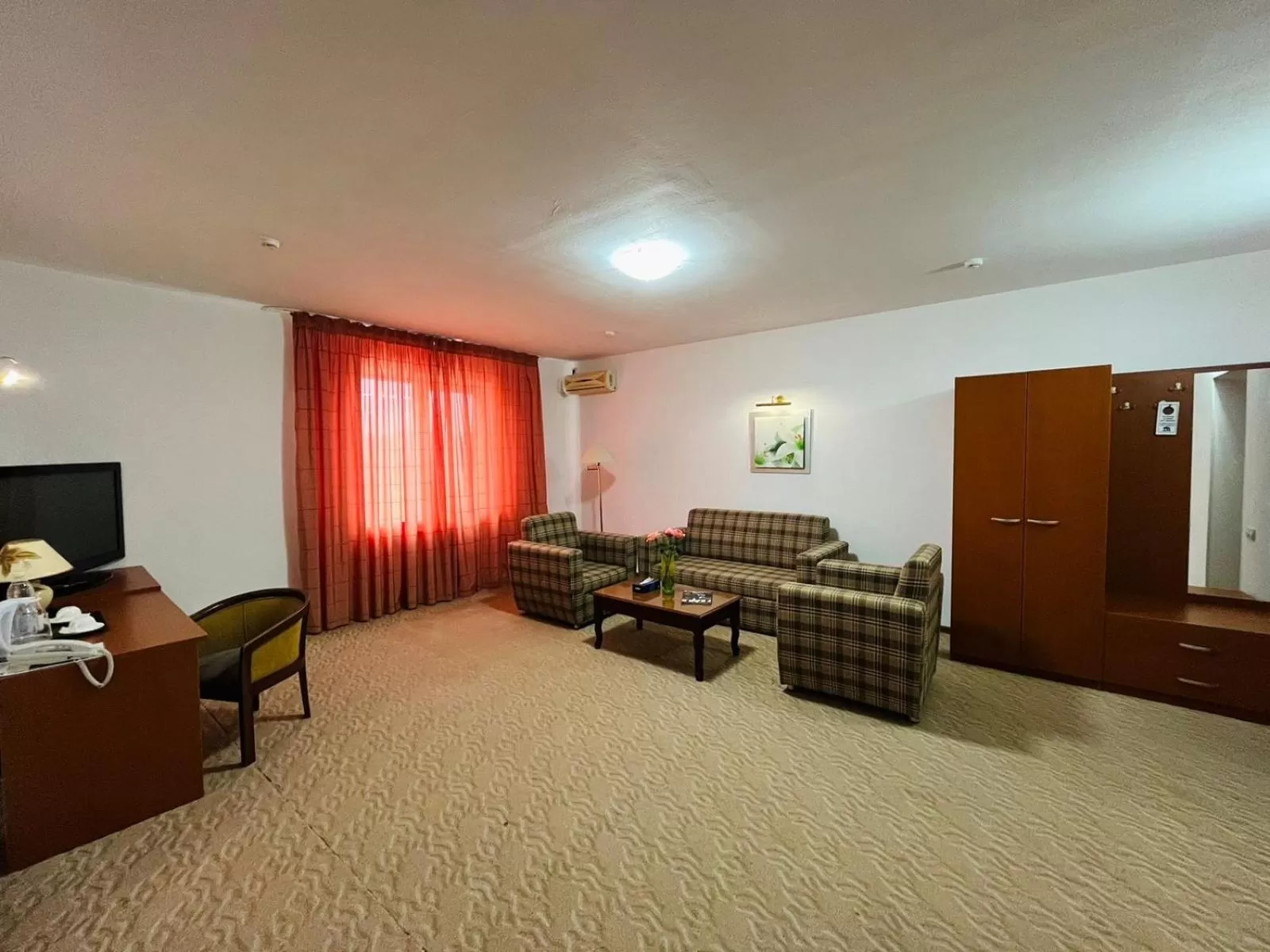 Seating area in Tengri Hotel