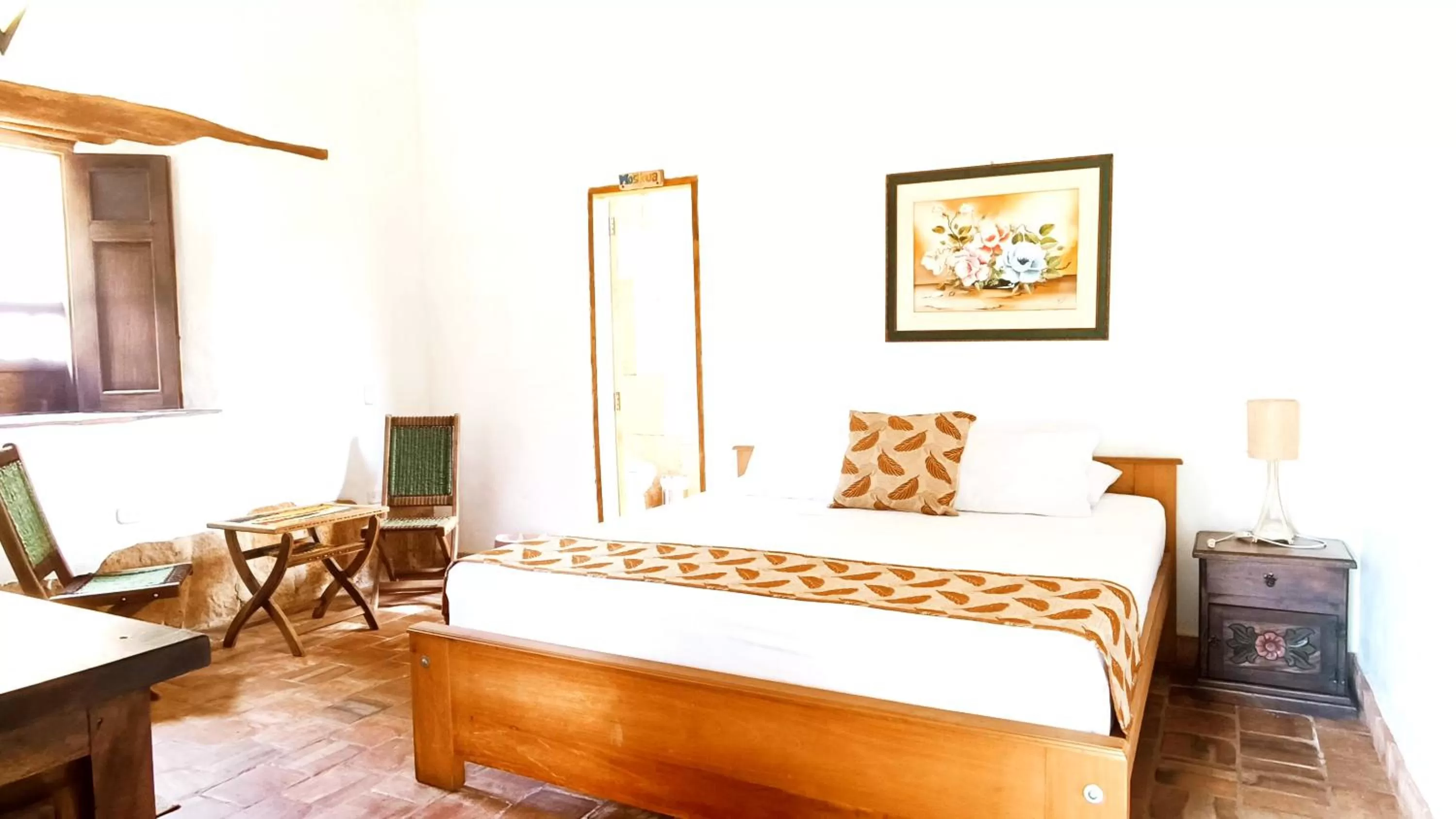 Bed in Hotel Buenosaires Barichara