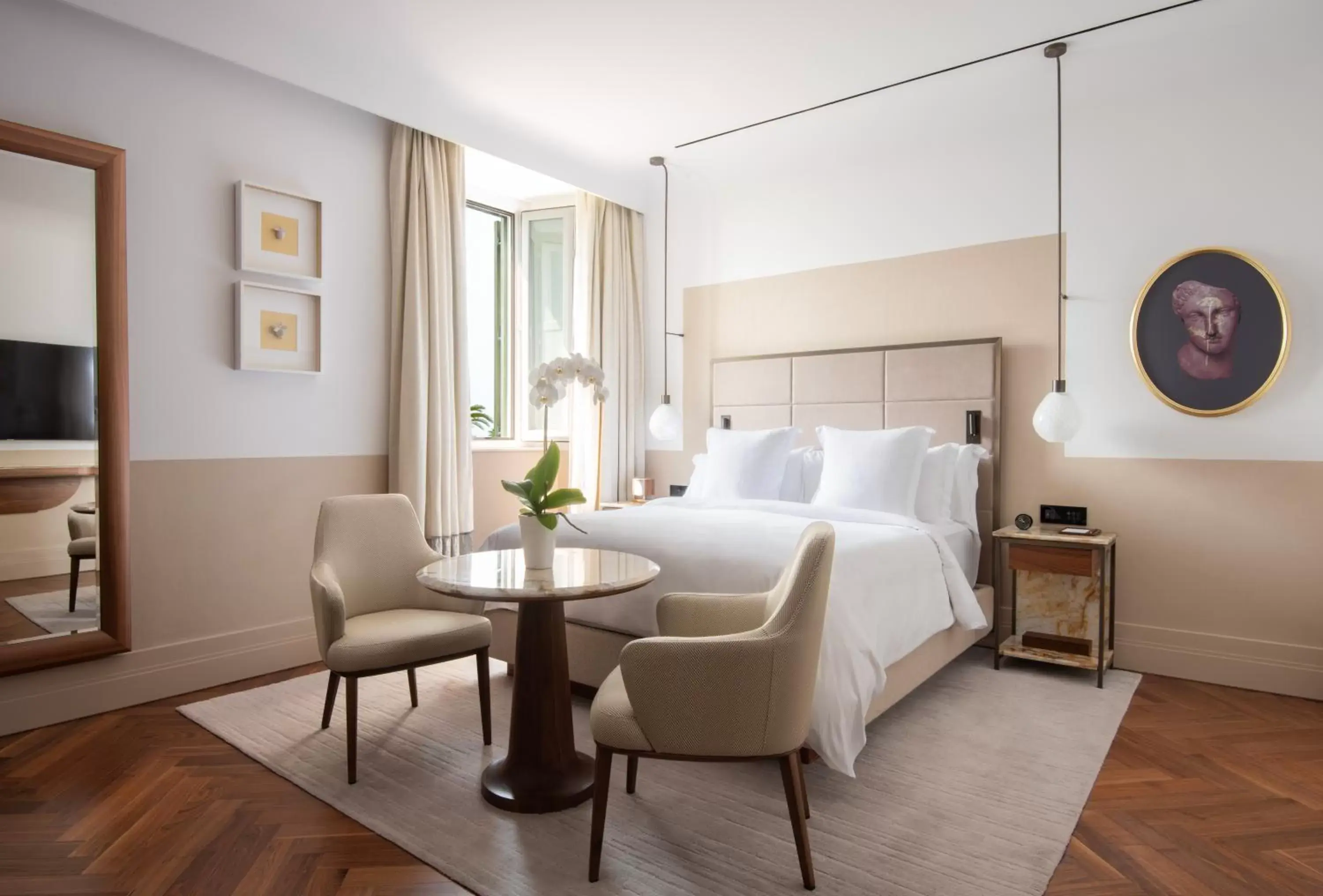 Sea View Deluxe King Room - single occupancy in San Domenico Palace, Taormina, A Four Seasons Hotel Sea View Deluxe King Room - single occupancy in San Domenico Palace, Taormina, A Four Seasons Hotel