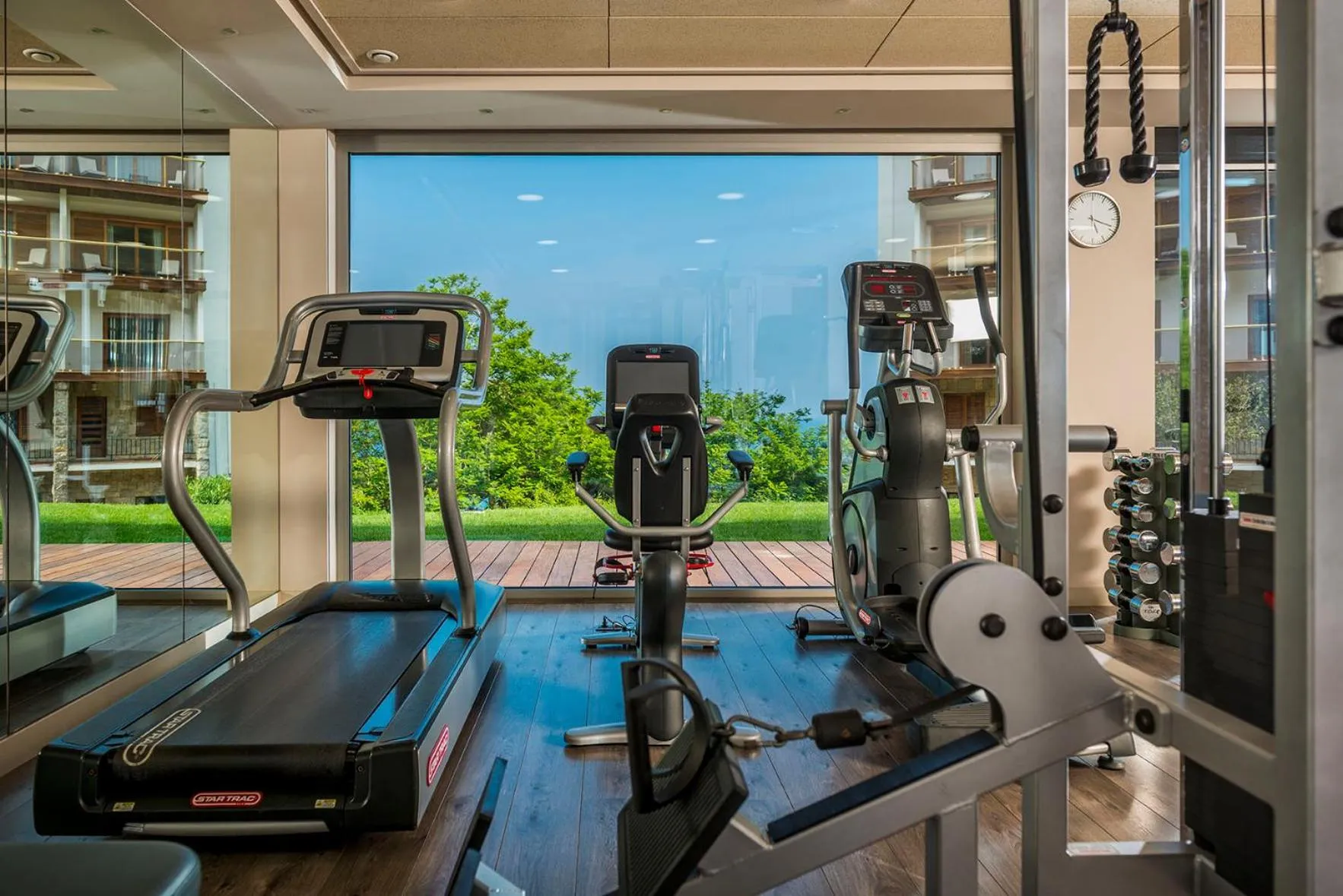 Fitness centre/facilities in Hotel Santa Marta