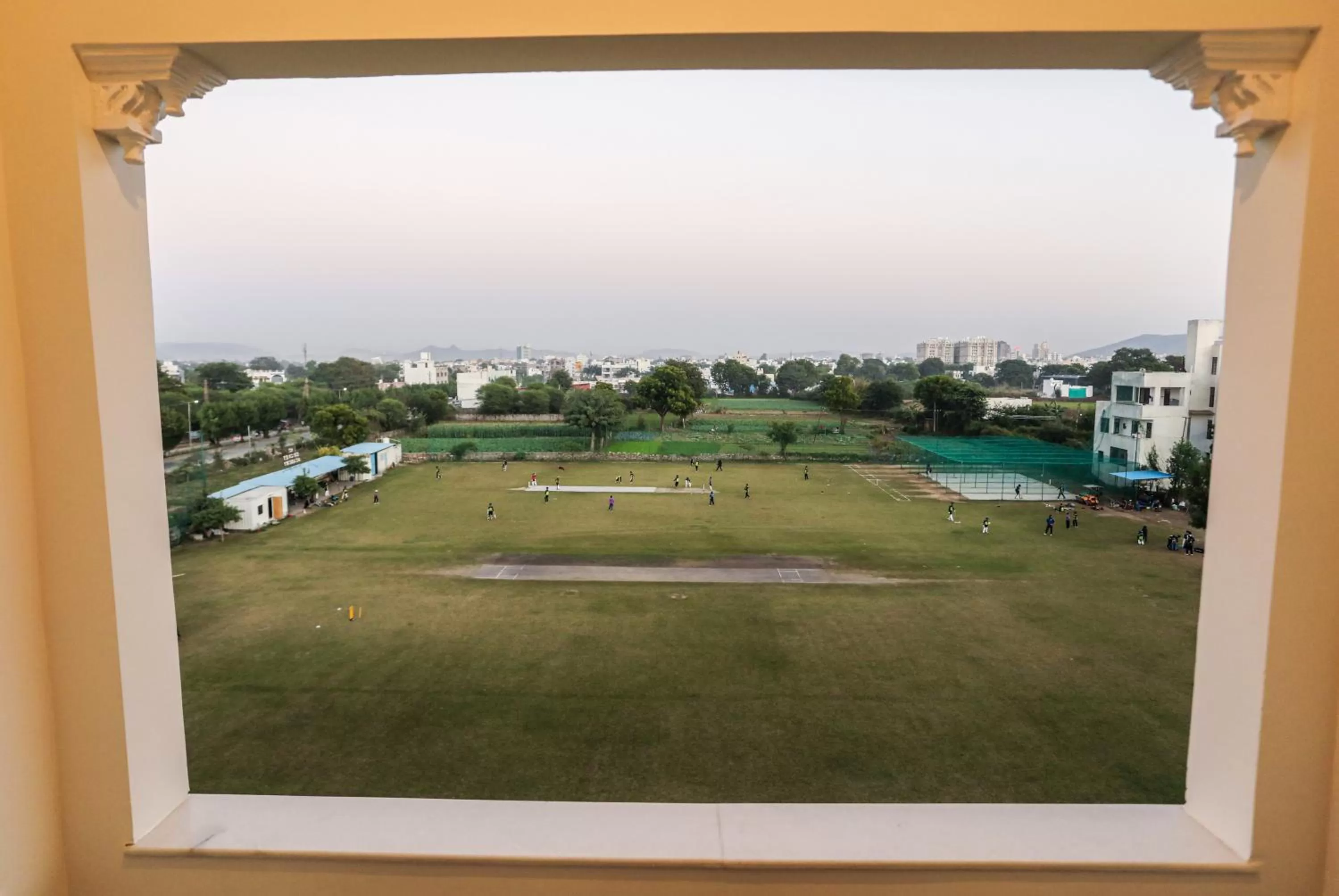 Garden view in Vasant Vilas
